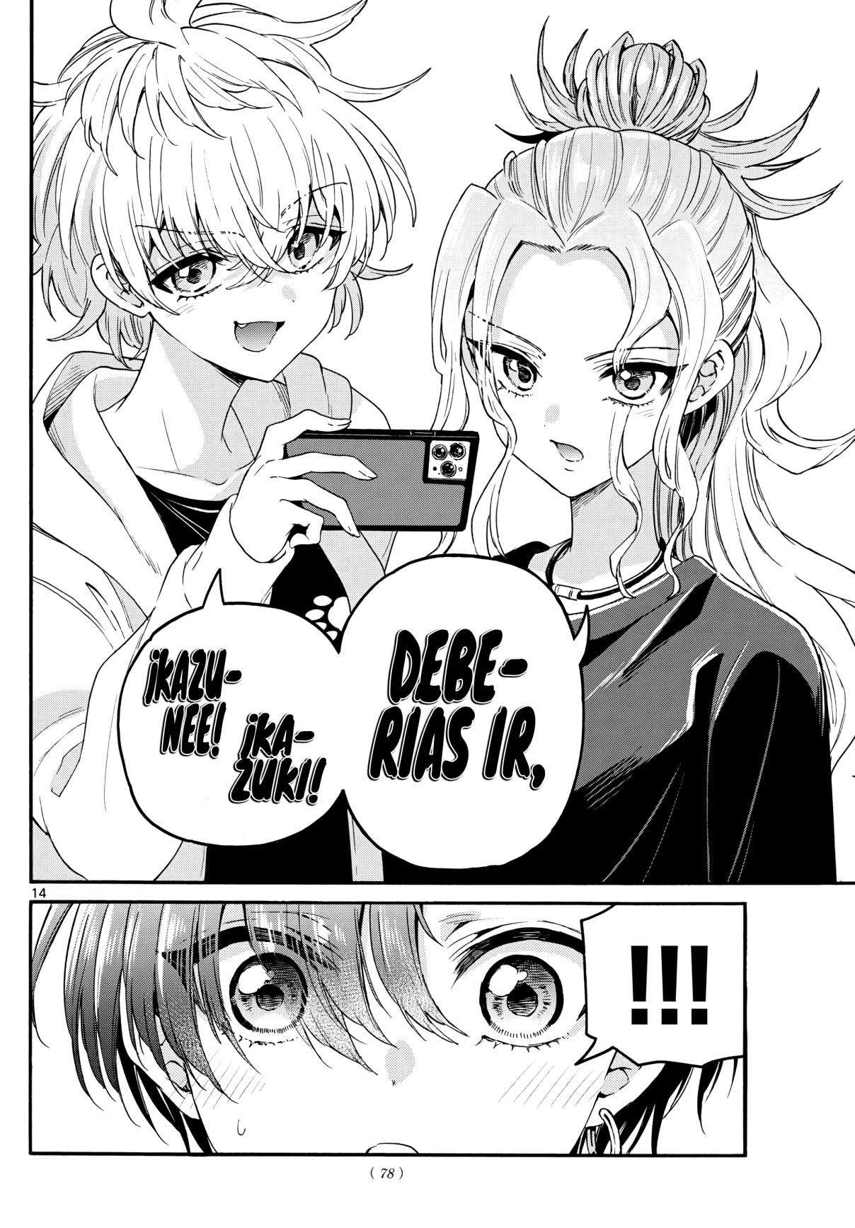 Mikadono Sanshimai wa Angai, Choroi Capitulo 149 página 14