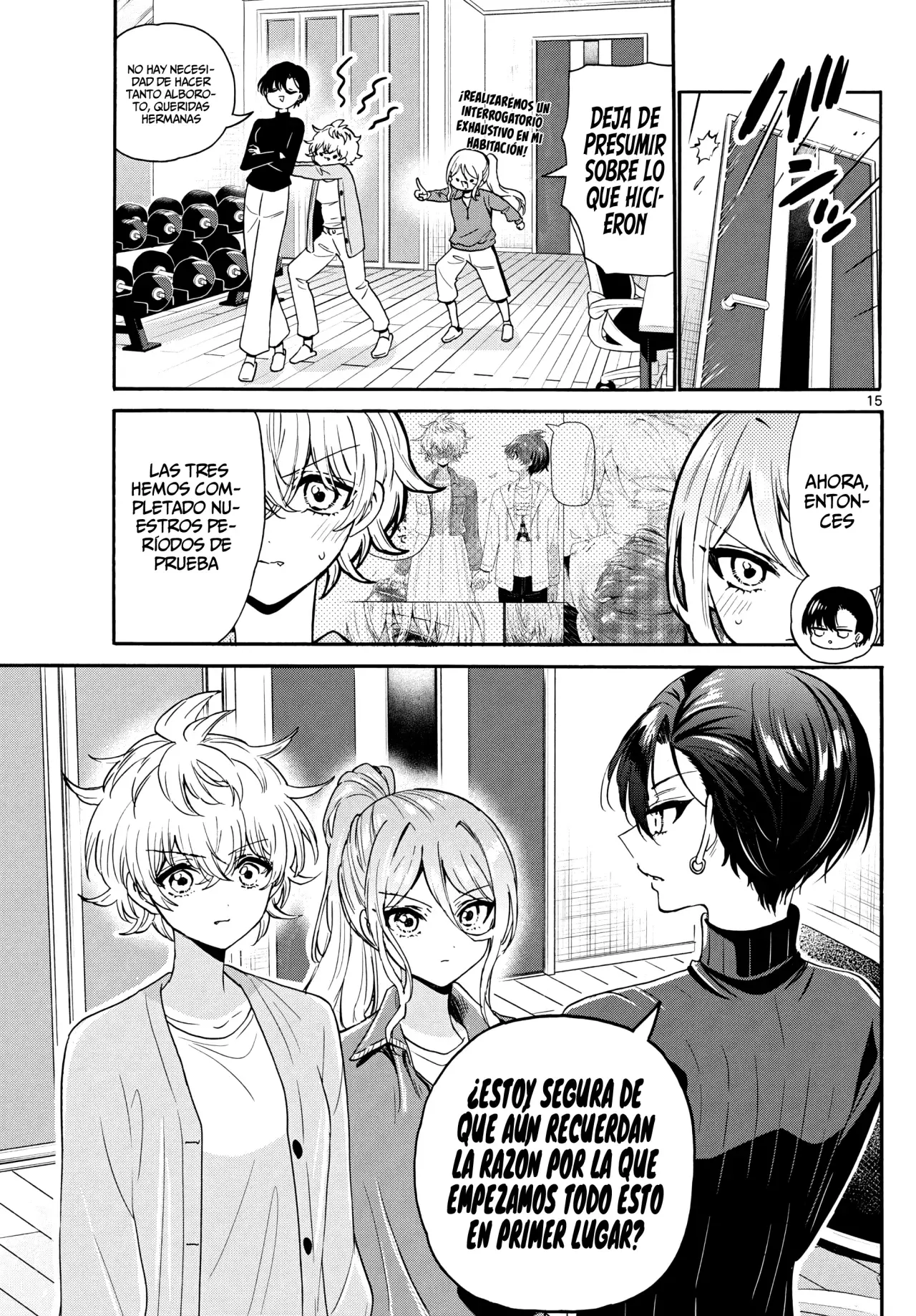 Mikadono Sanshimai wa Angai, Choroi Capitulo 153: Si es él página 17