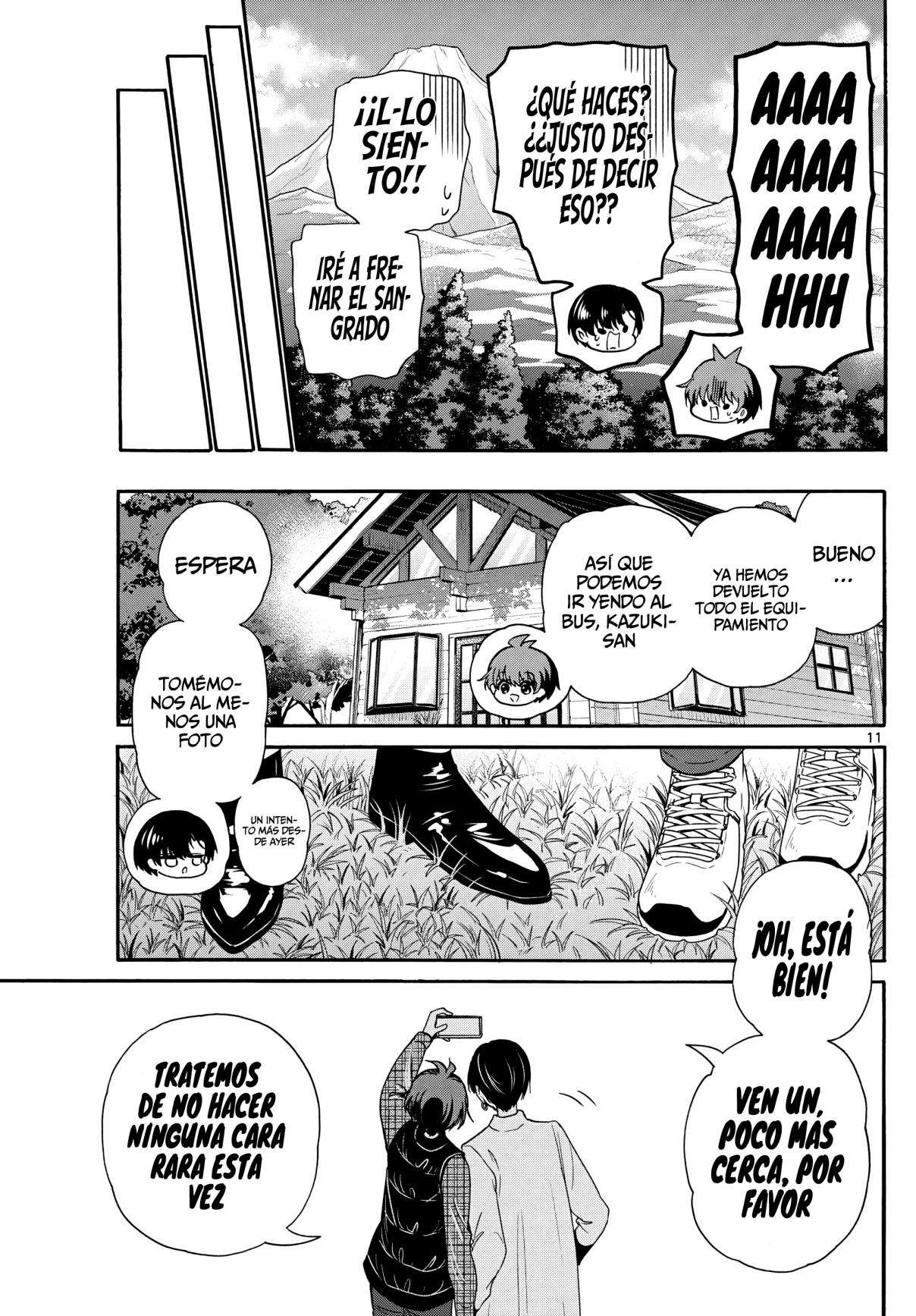 Mikadono Sanshimai wa Angai, Choroi Capitulo 153 página 11
