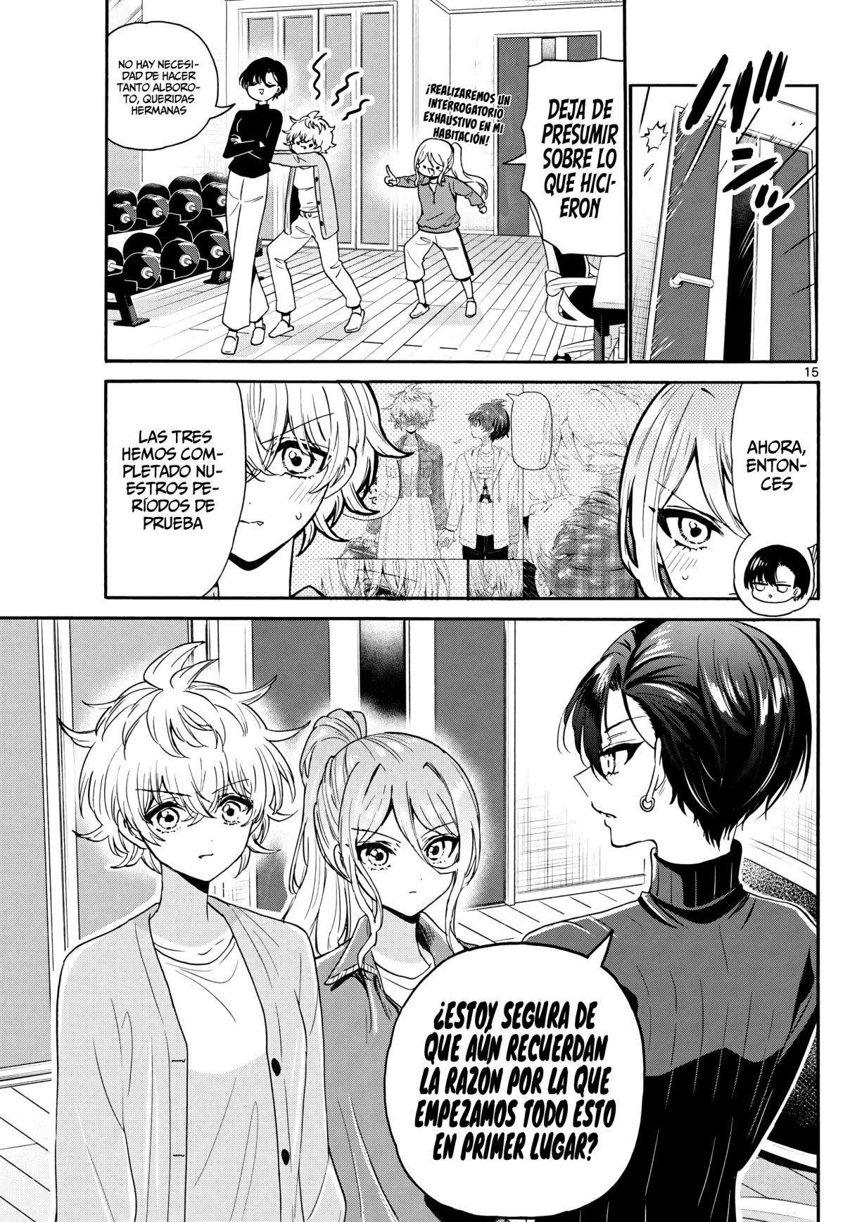 Mikadono Sanshimai wa Angai, Choroi Capitulo 153 página 15