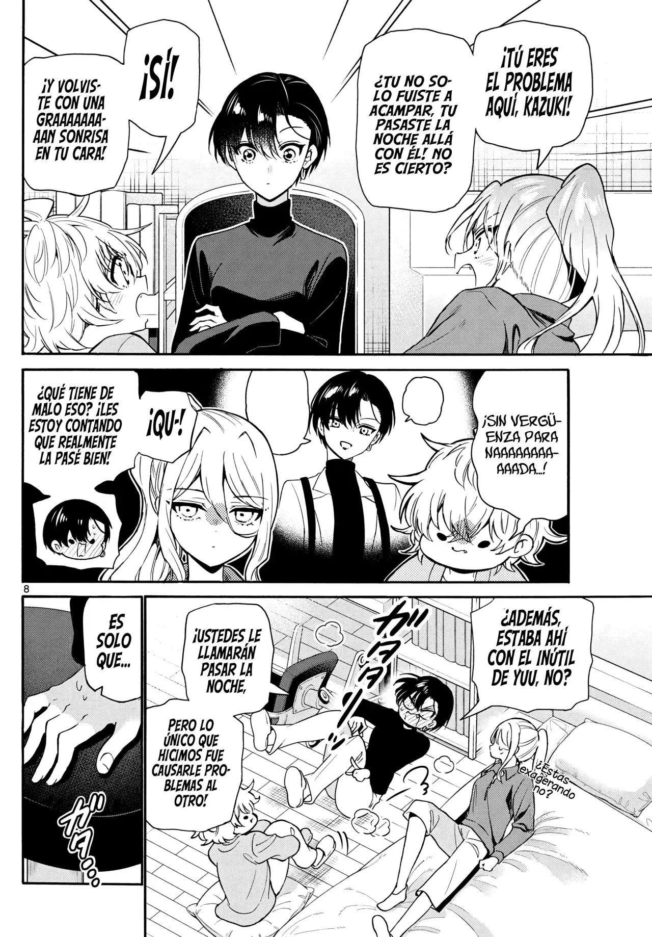 Mikadono Sanshimai wa Angai, Choroi Capitulo 154: Las conclusiones de las hermanas página 11