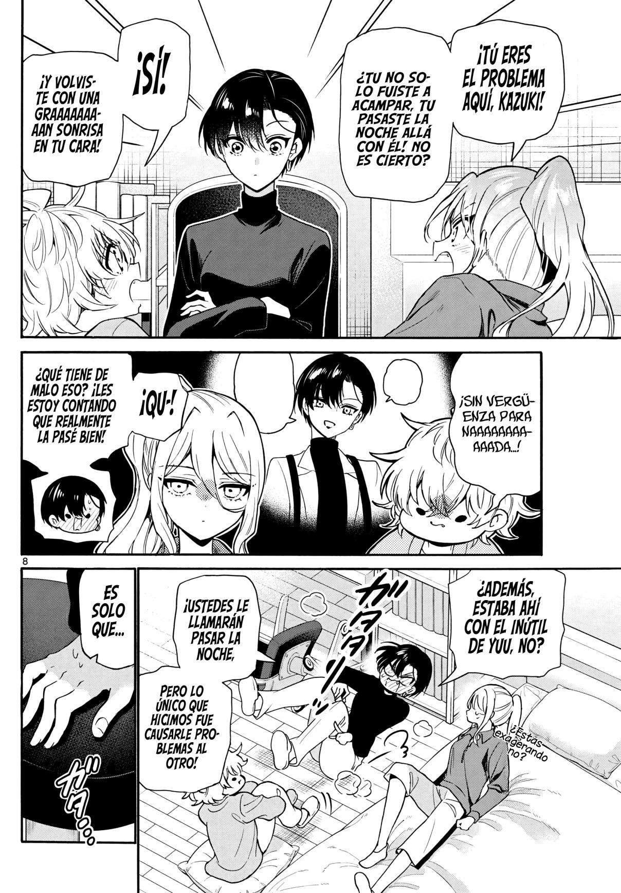 Mikadono Sanshimai wa Angai, Choroi Capitulo 154 página 8