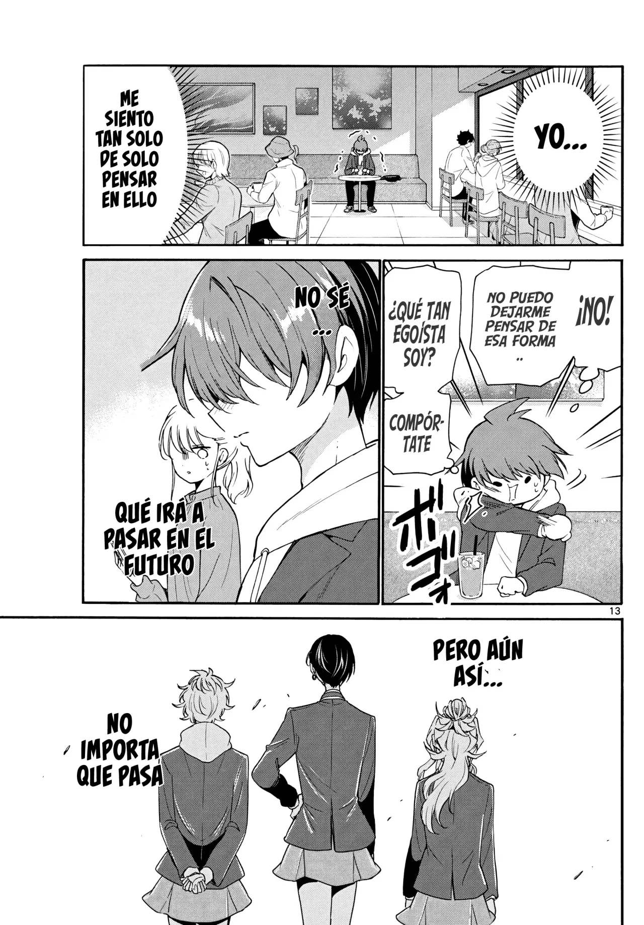 Mikadono Sanshimai wa Angai, Choroi Capitulo 155: El día libre de Yuu página 16