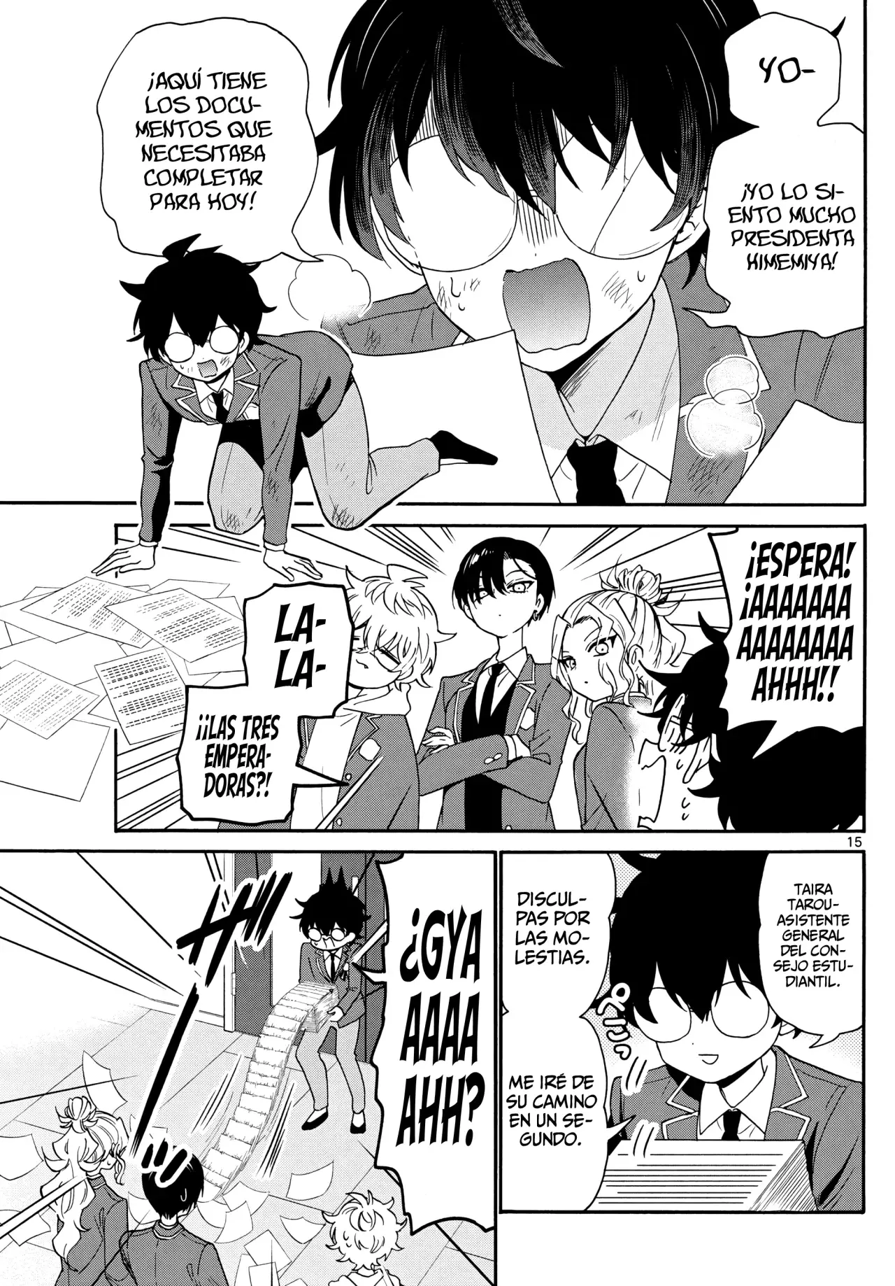 Mikadono Sanshimai wa Angai, Choroi Capitulo 156: Una diosa desciende página 18