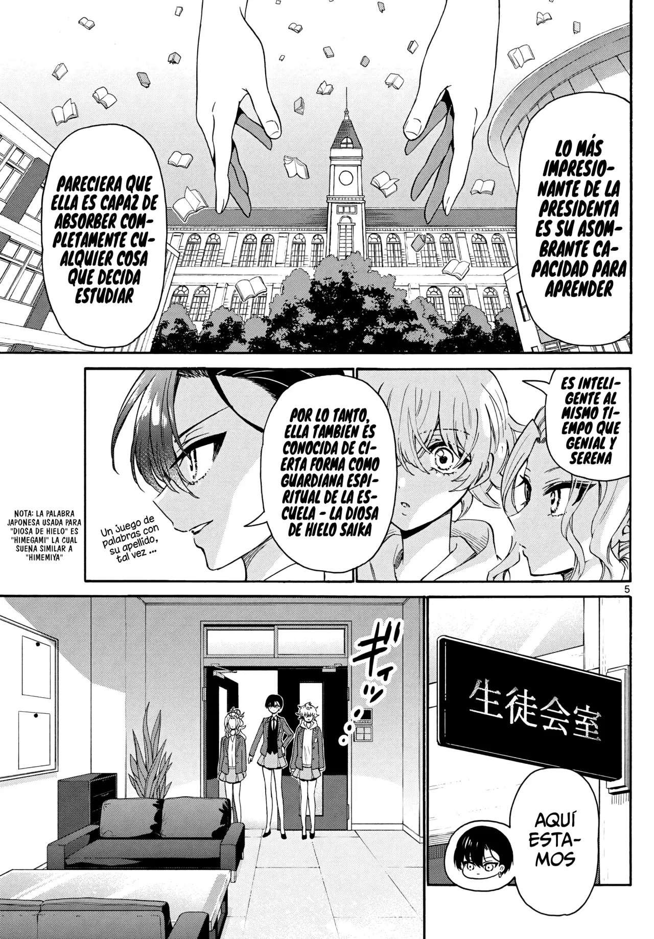 Mikadono Sanshimai wa Angai, Choroi Capitulo 156: Una diosa desciende página 8