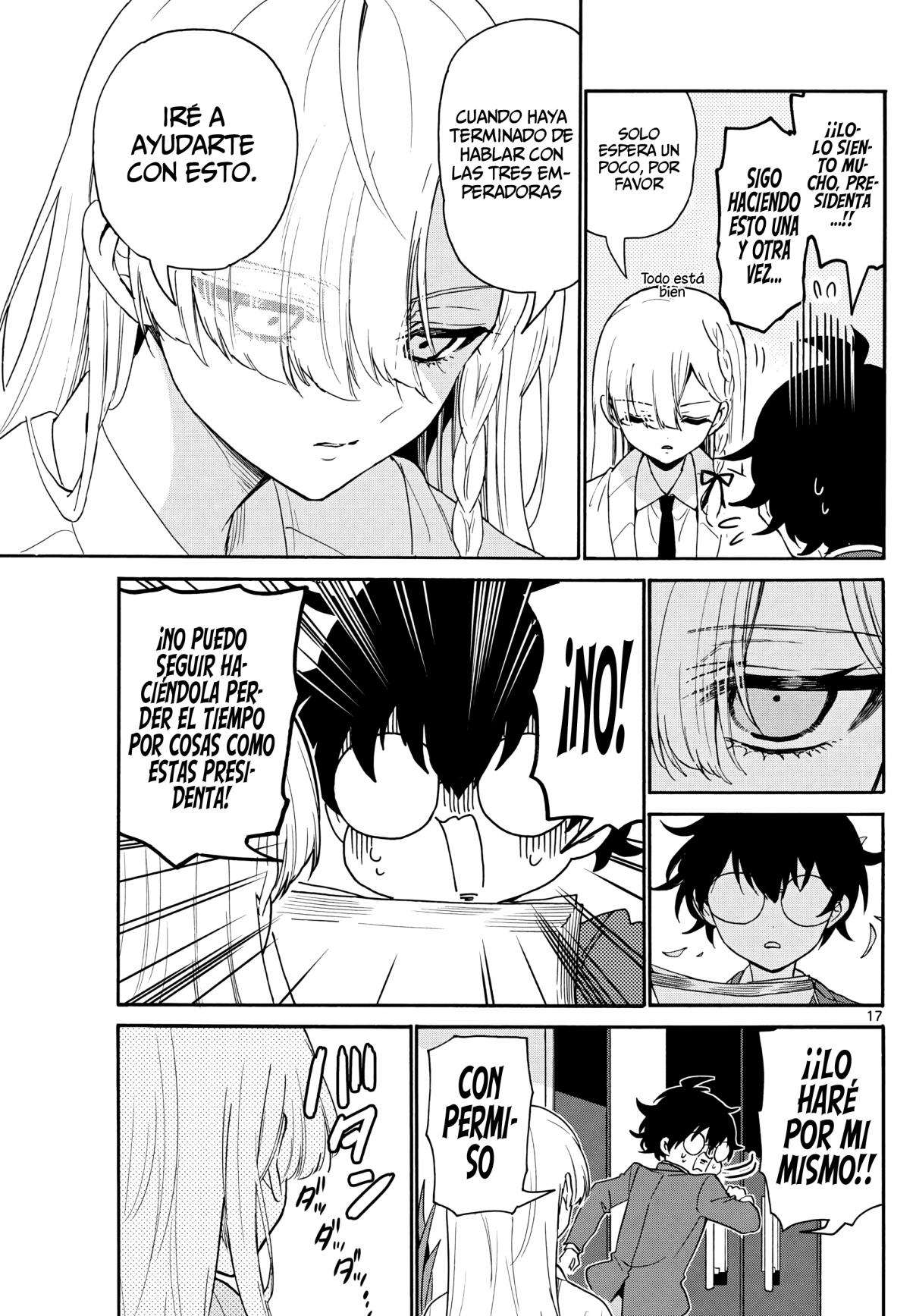 Mikadono Sanshimai wa Angai, Choroi Capitulo 156 página 17