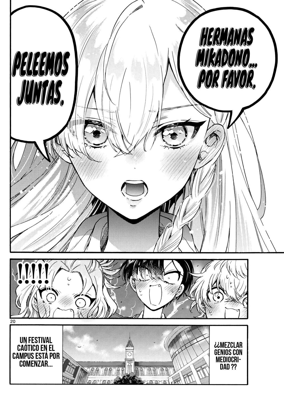 Mikadono Sanshimai wa Angai, Choroi Capitulo 156 página 20