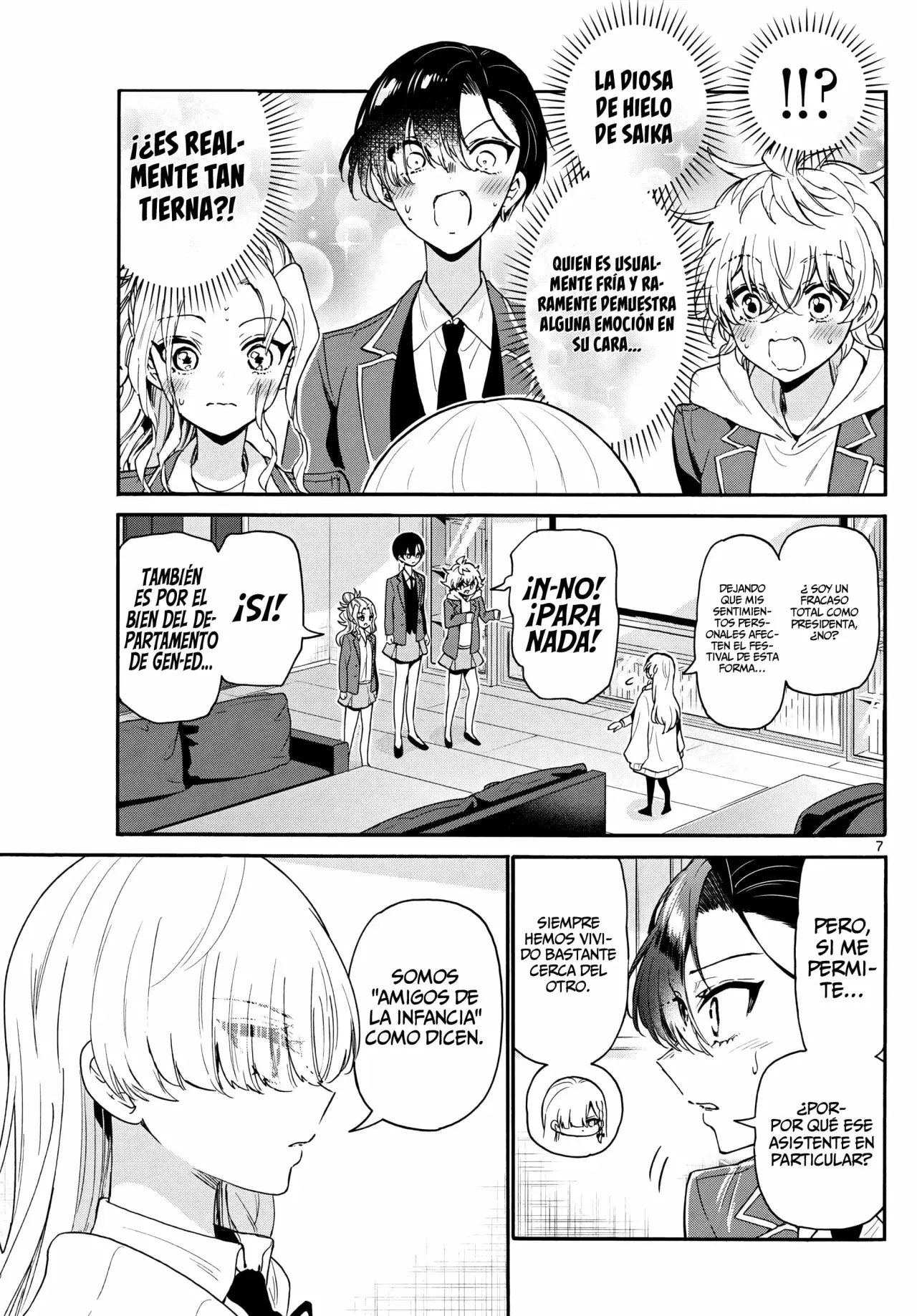 Mikadono Sanshimai wa Angai, Choroi Capitulo 157: Genios, unidos en la lucha página 10