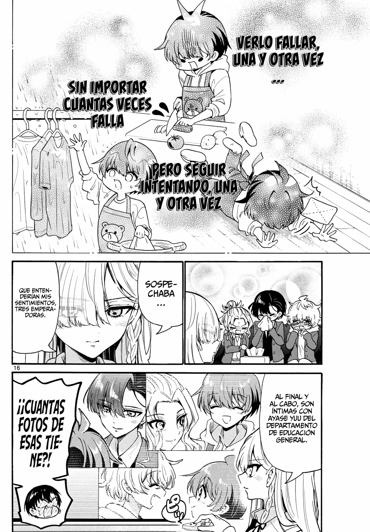 Mikadono Sanshimai wa Angai, Choroi Capitulo 157: Genios, unidos en la lucha página 19