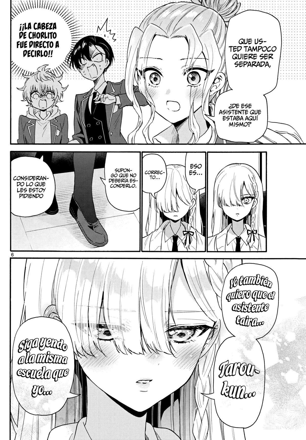 Mikadono Sanshimai wa Angai, Choroi Capitulo 157 página 6