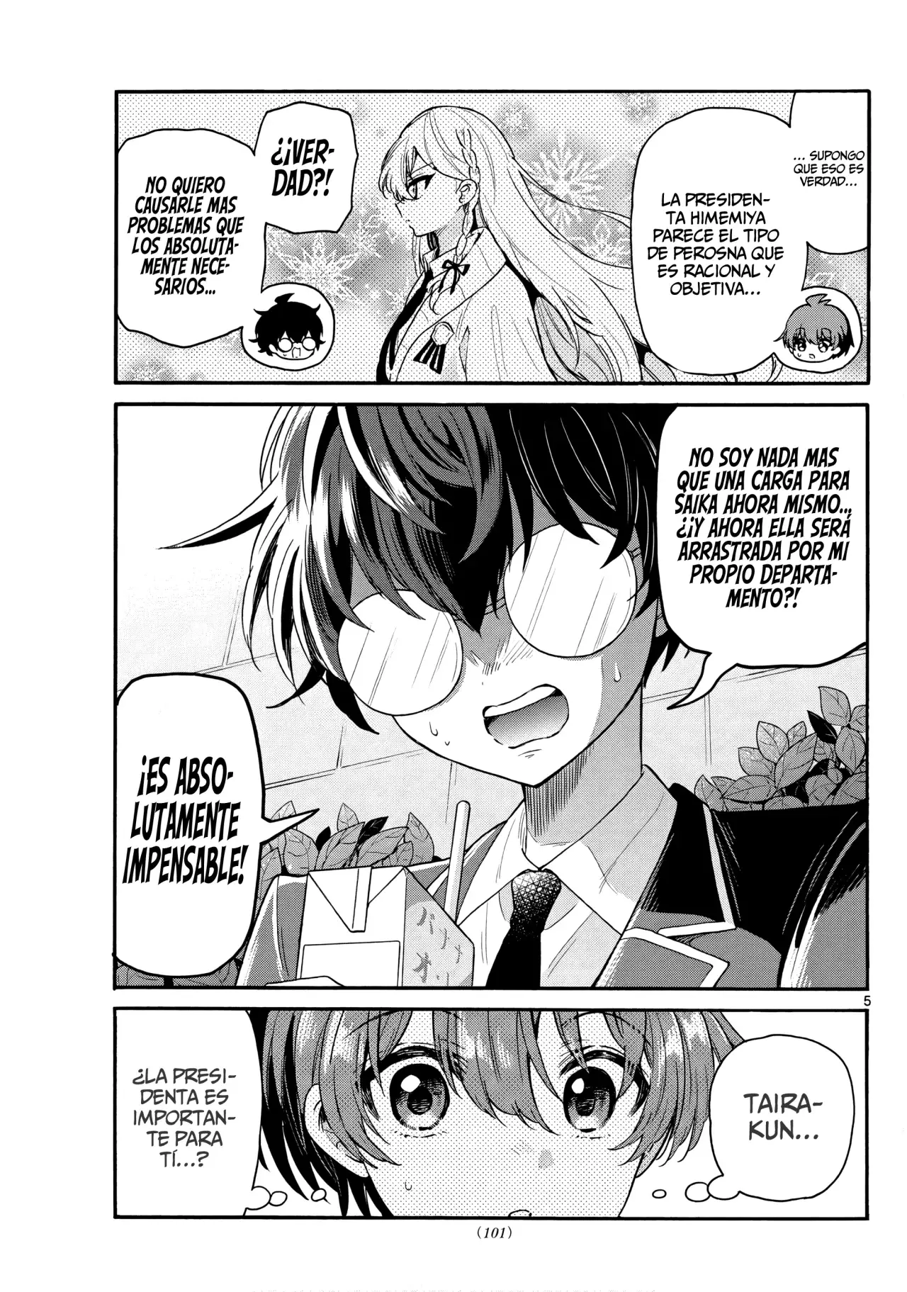 Mikadono Sanshimai wa Angai, Choroi Capitulo 158: Inutil e intutil página 8