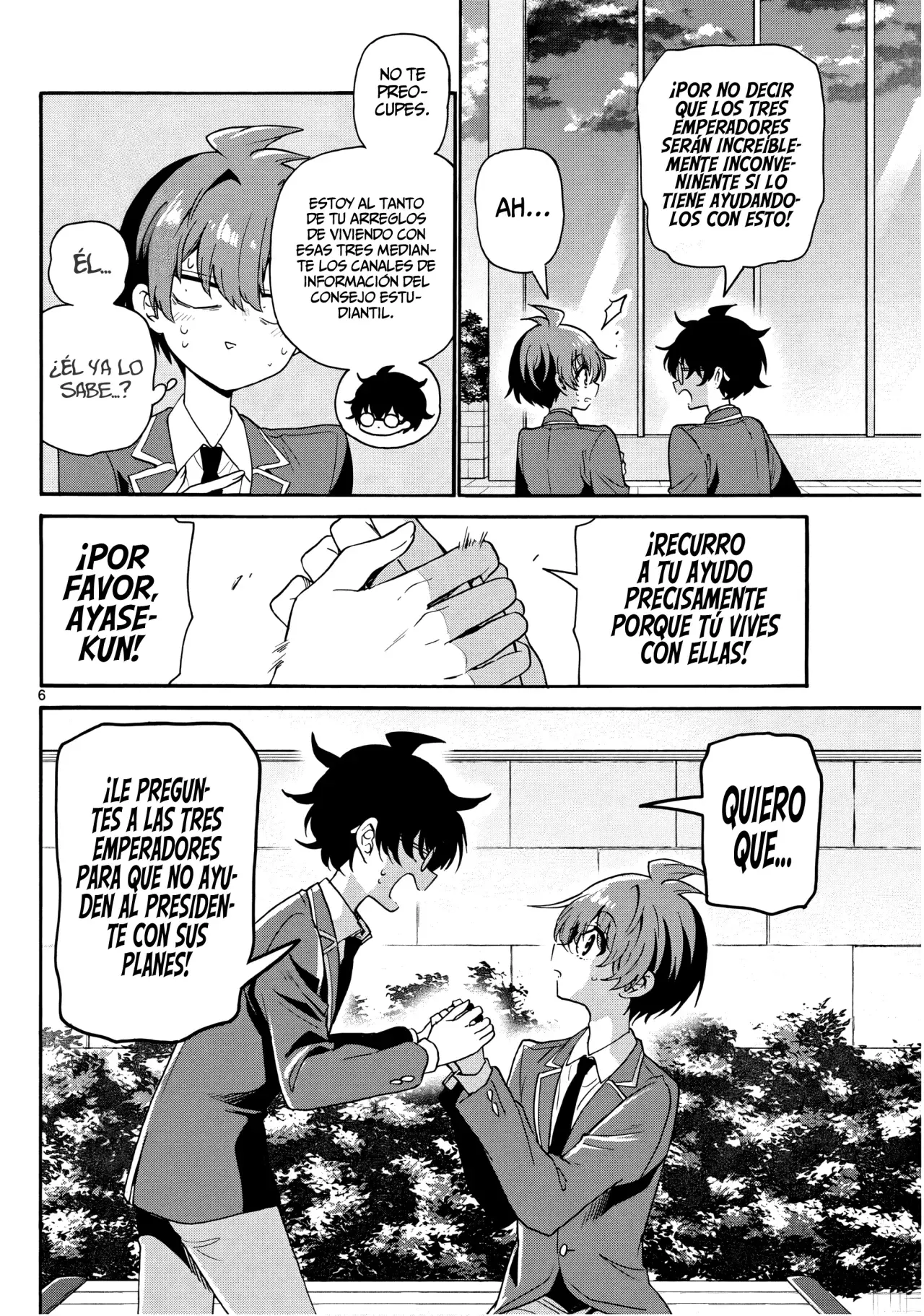 Mikadono Sanshimai wa Angai, Choroi Capitulo 158: Inutil e intutil página 9