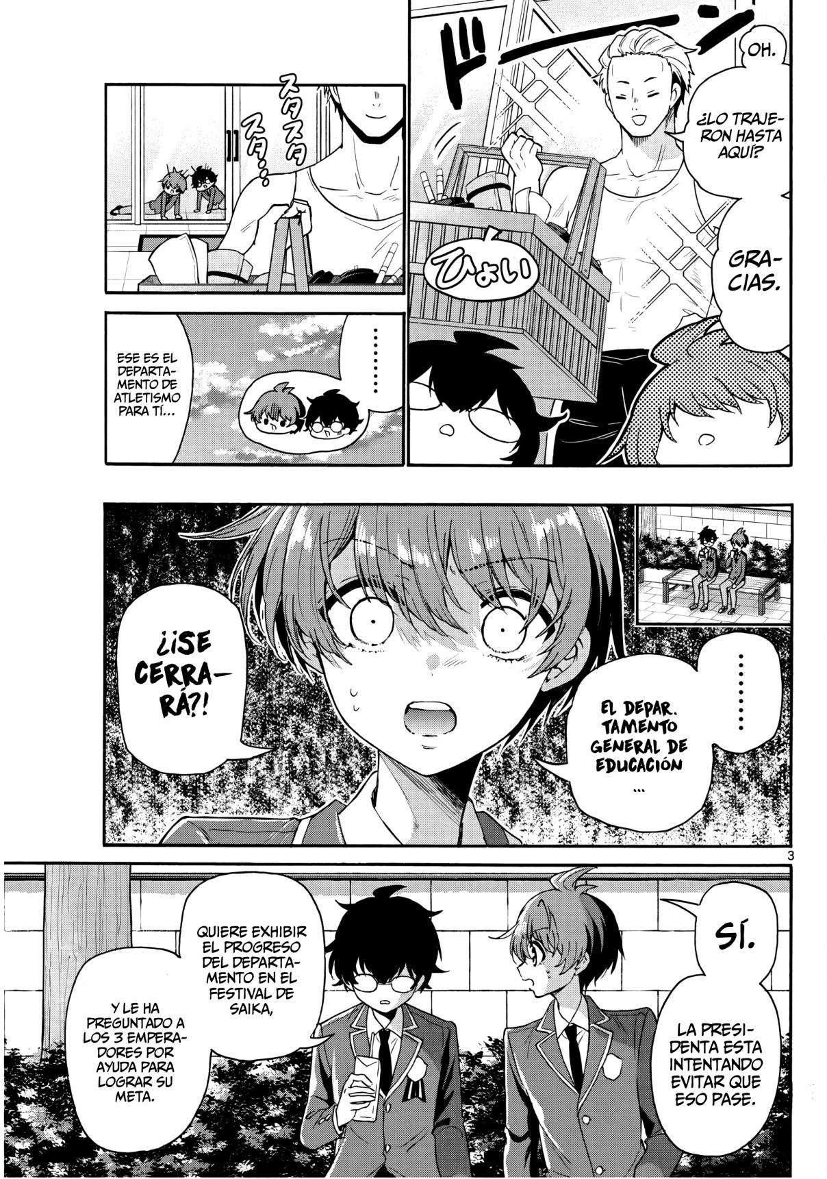 Mikadono Sanshimai wa Angai, Choroi Capitulo 158 página 3