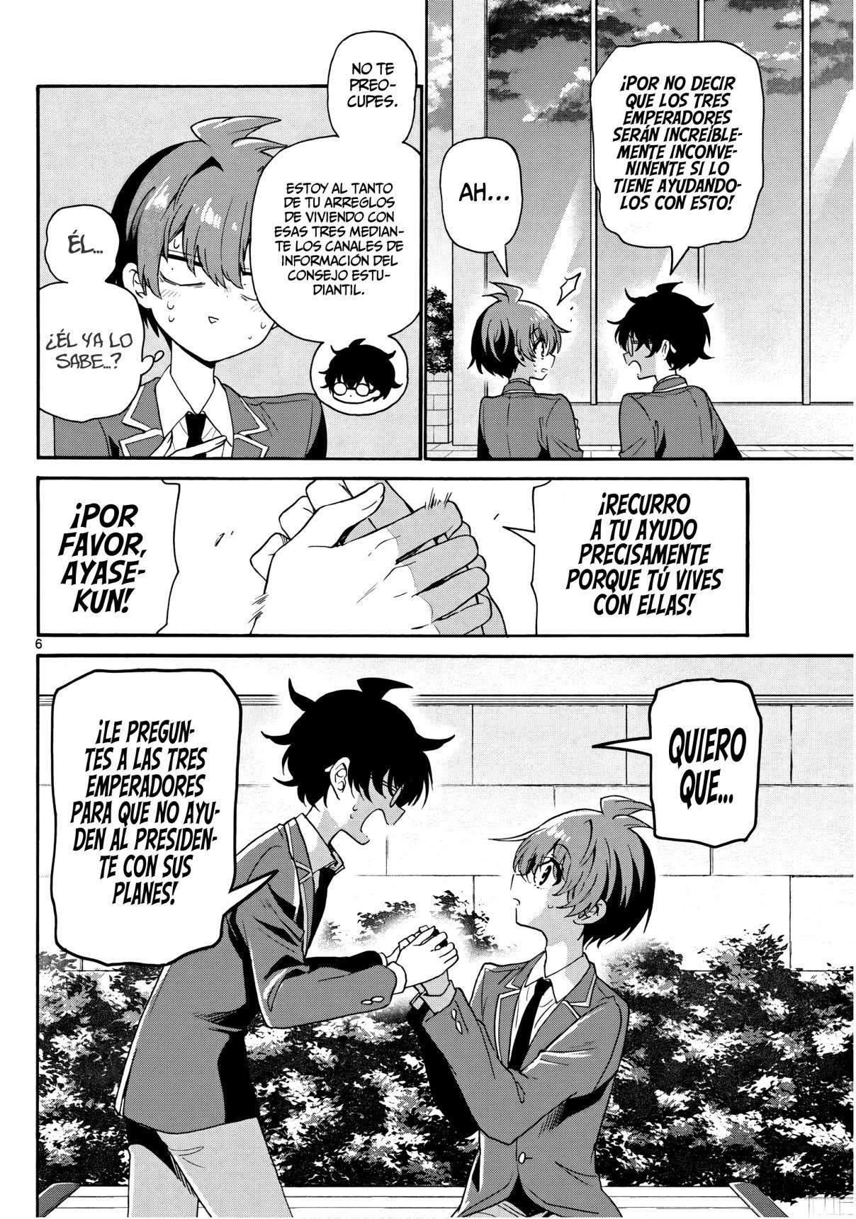 Mikadono Sanshimai wa Angai, Choroi Capitulo 158 página 6