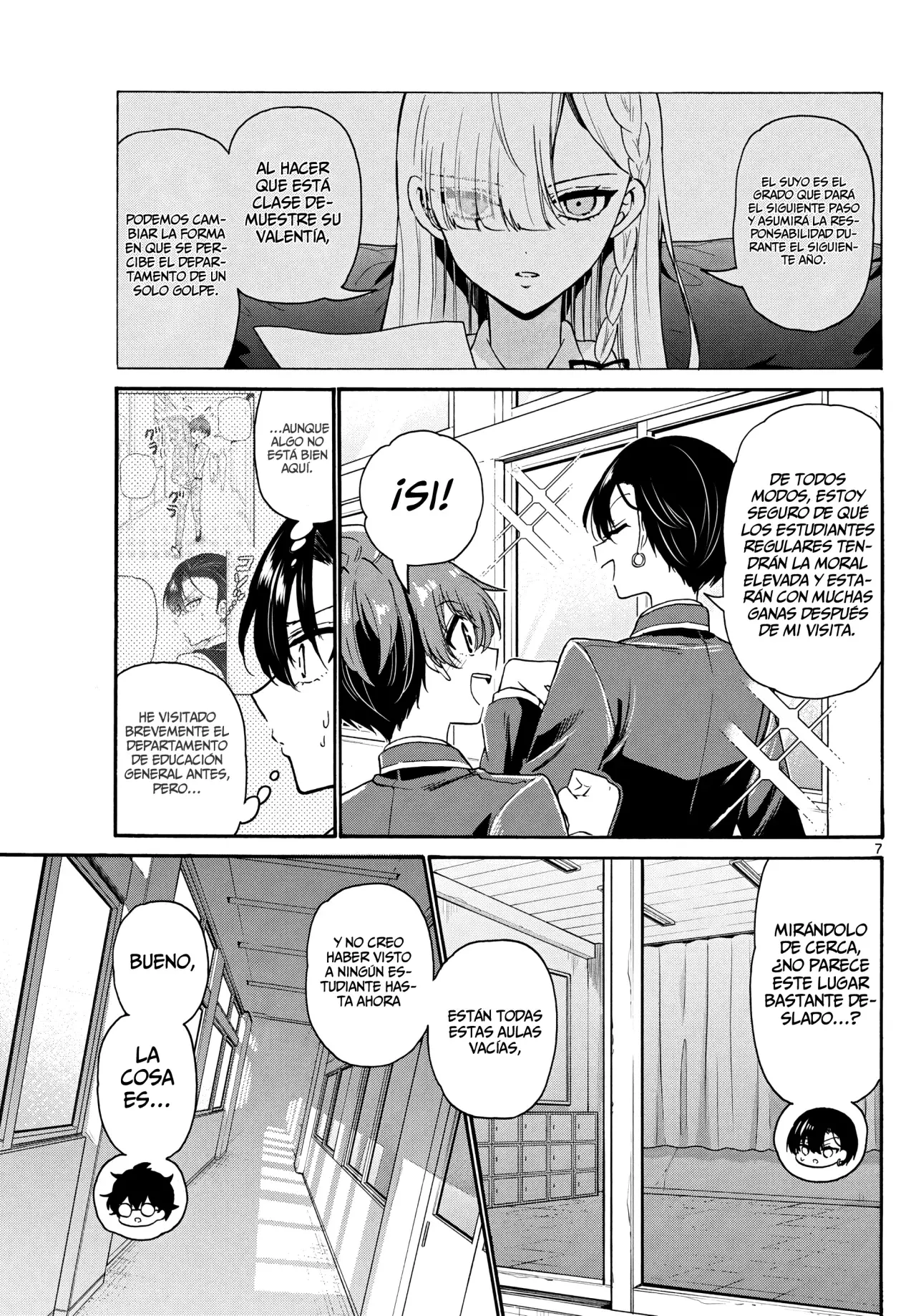 Mikadono Sanshimai wa Angai, Choroi Capitulo 159: La realidad del departamento de educación general. página 10