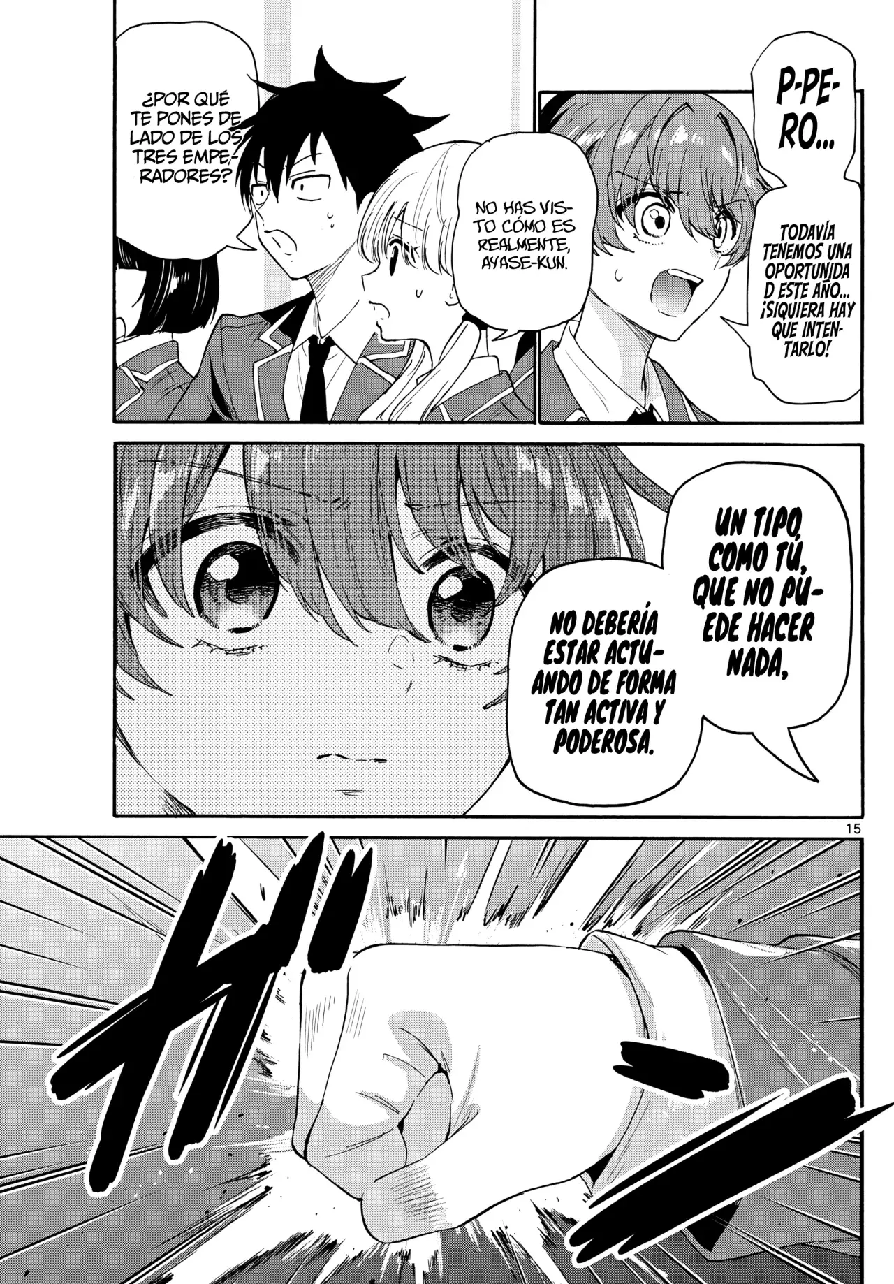 Mikadono Sanshimai wa Angai, Choroi Capitulo 159: La realidad del departamento de educación general. página 18
