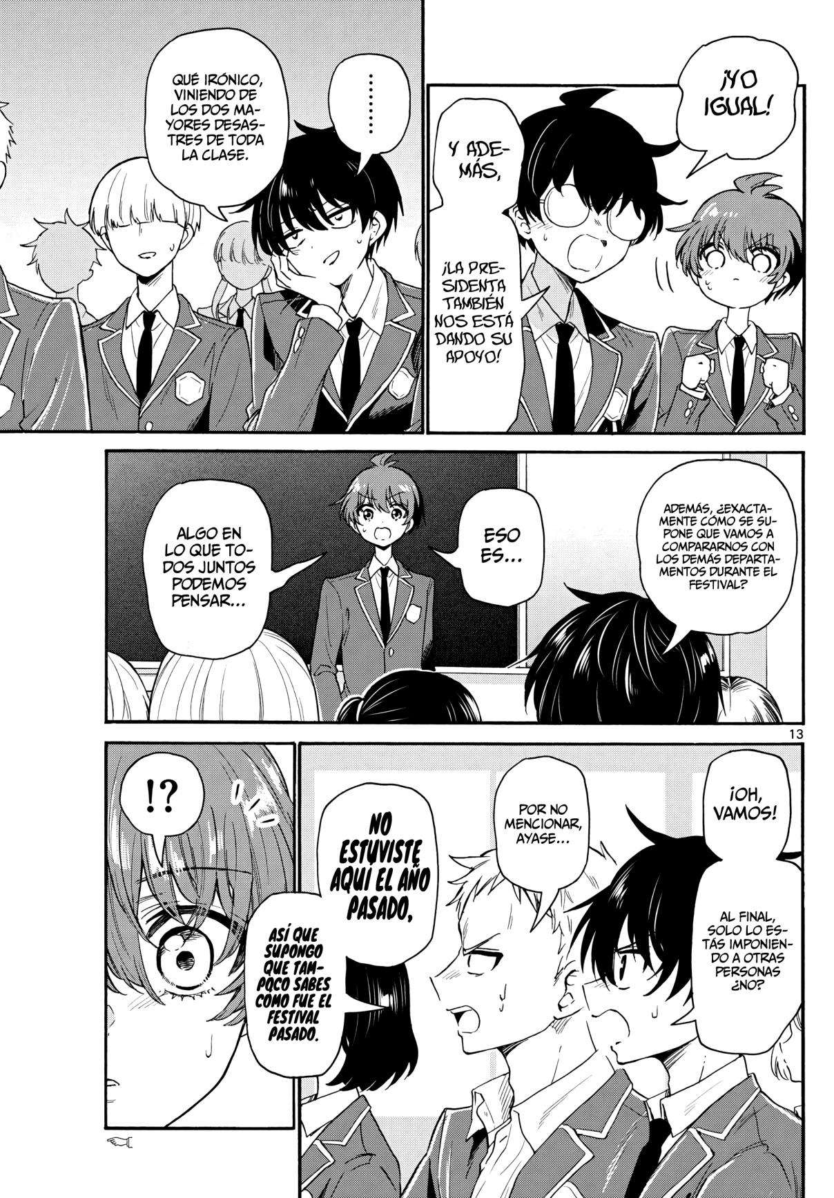 Mikadono Sanshimai wa Angai, Choroi Capitulo 159 página 13