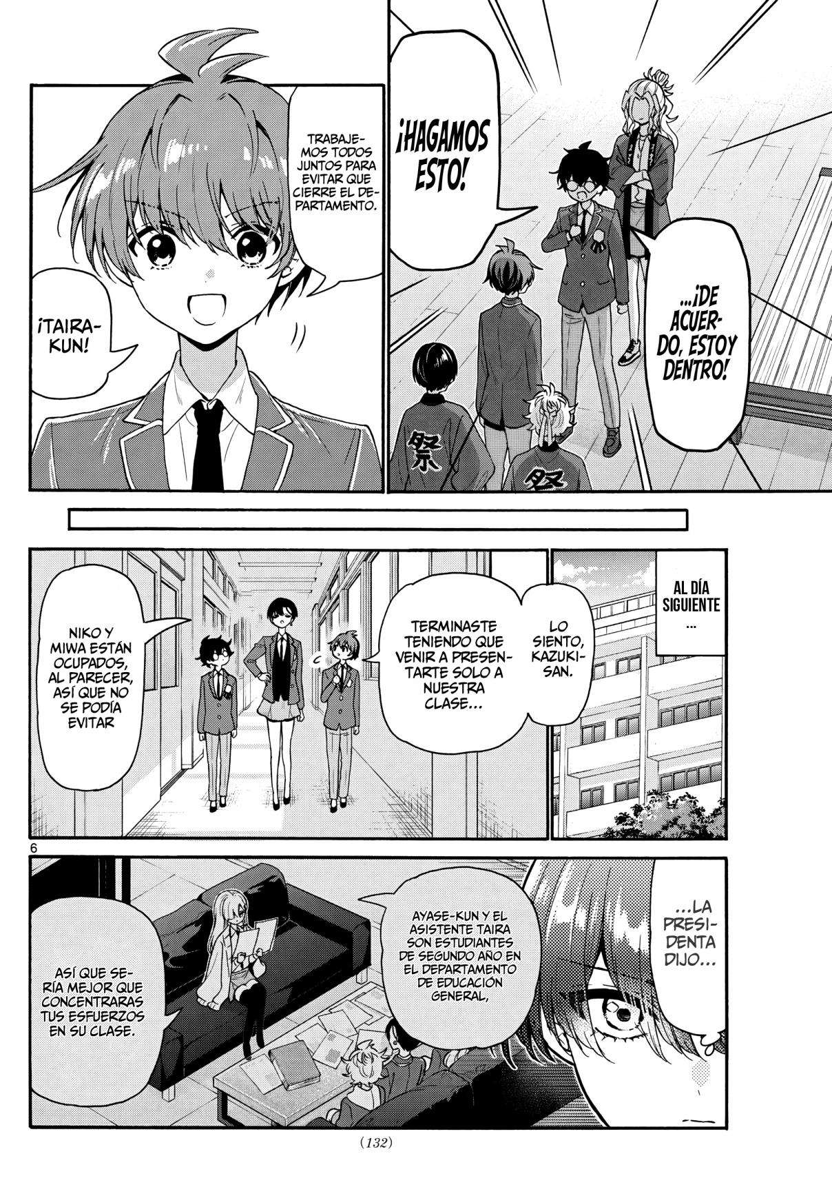 Mikadono Sanshimai wa Angai, Choroi Capitulo 159 página 6