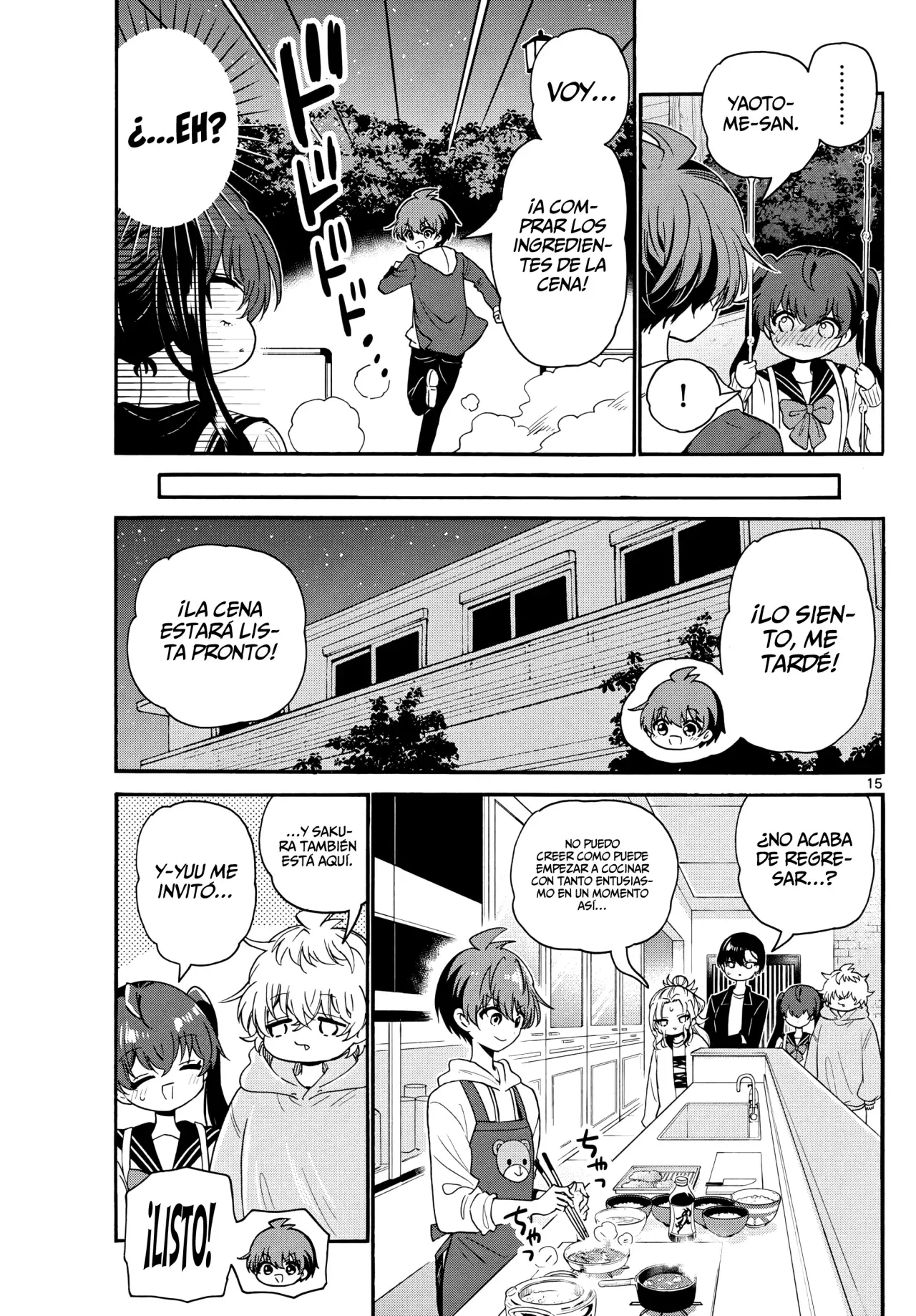 Mikadono Sanshimai wa Angai, Choroi Capitulo 160: Convirtiéndose en la estrella. página 18