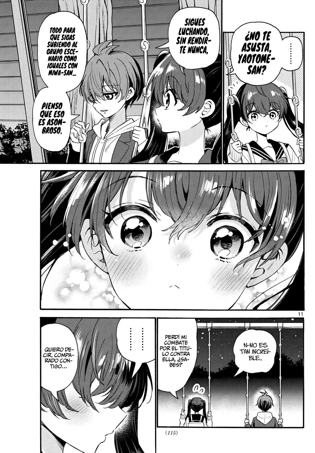 Mikadono Sanshimai wa Angai, Choroi Capitulo 160 página 11