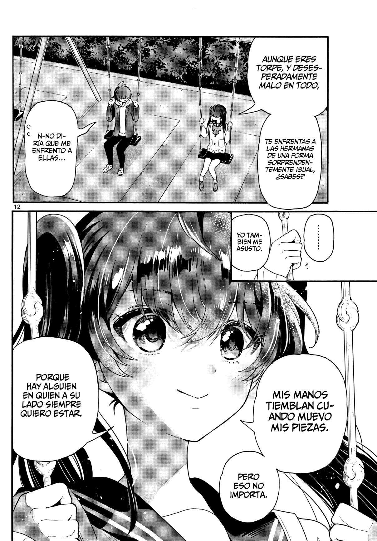 Mikadono Sanshimai wa Angai, Choroi Capitulo 160 página 12