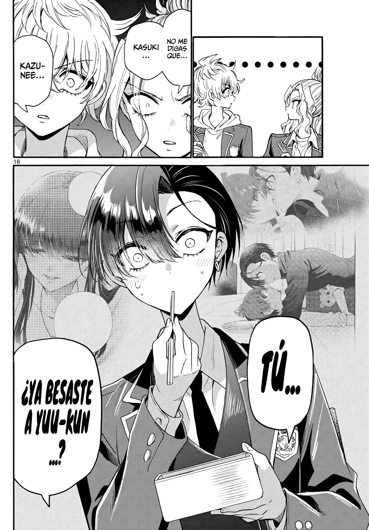 Mikadono Sanshimai wa Angai, Choroi Capitulo 161: La presidenta y el asistente. página 19