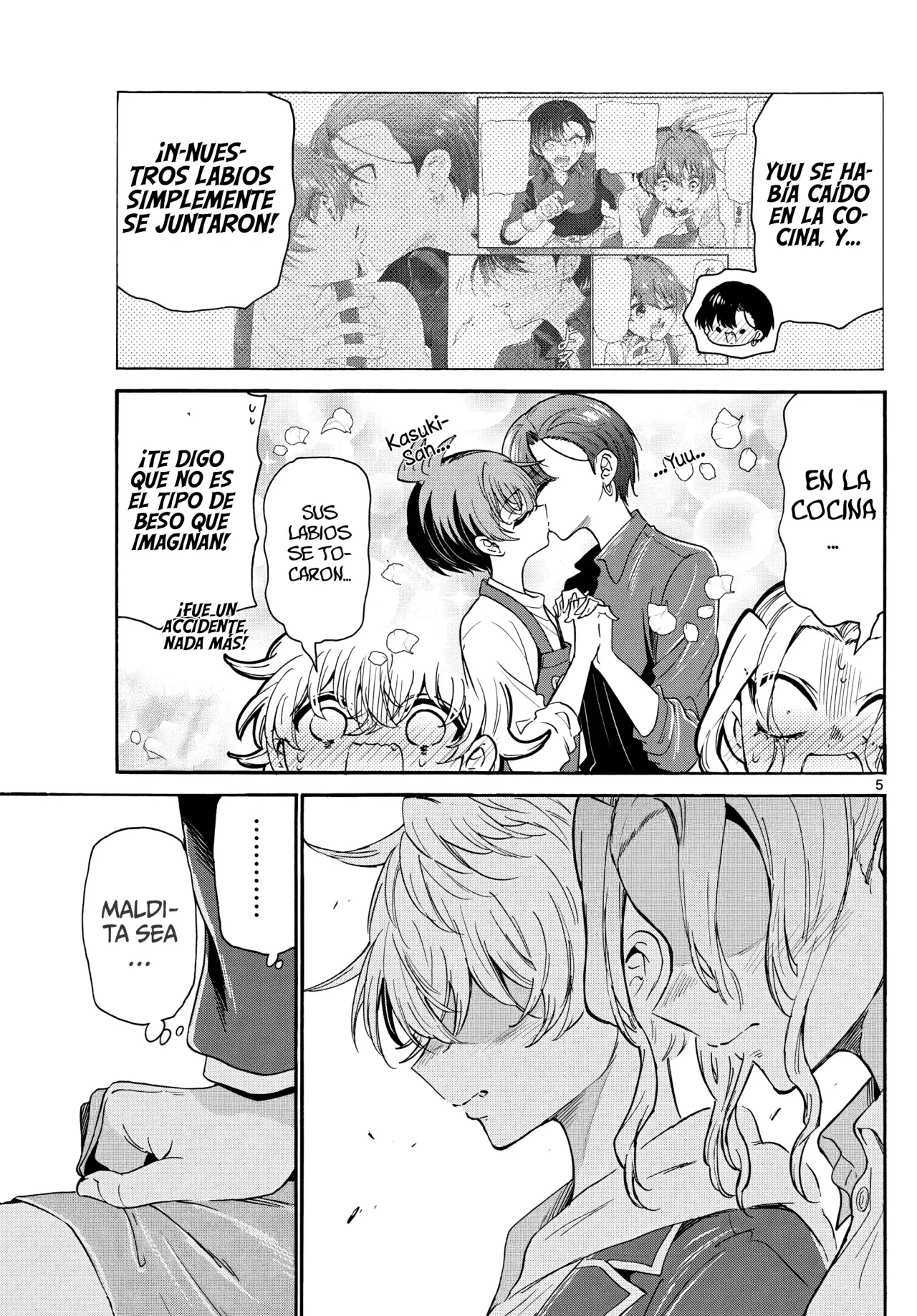 Mikadono Sanshimai wa Angai, Choroi Capitulo 162: Un beso y una llave. página 8