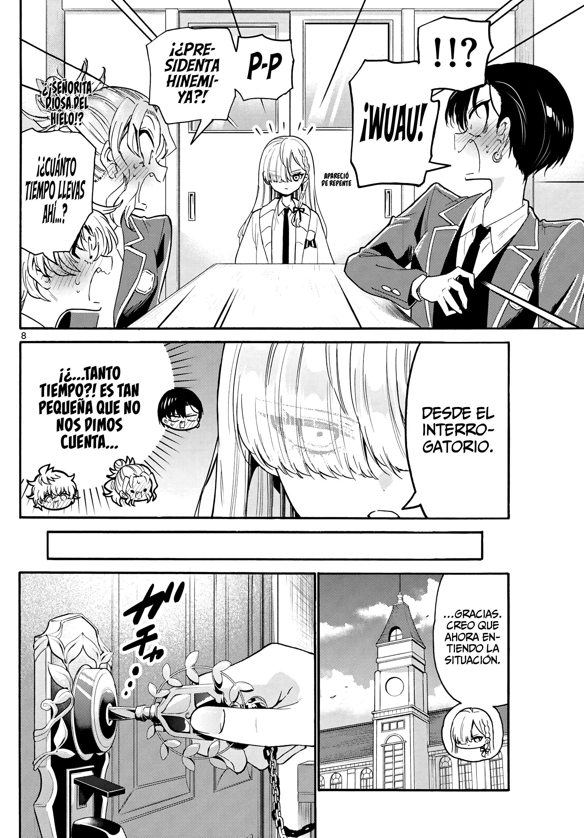 Mikadono Sanshimai wa Angai, Choroi Capitulo 162 página 8