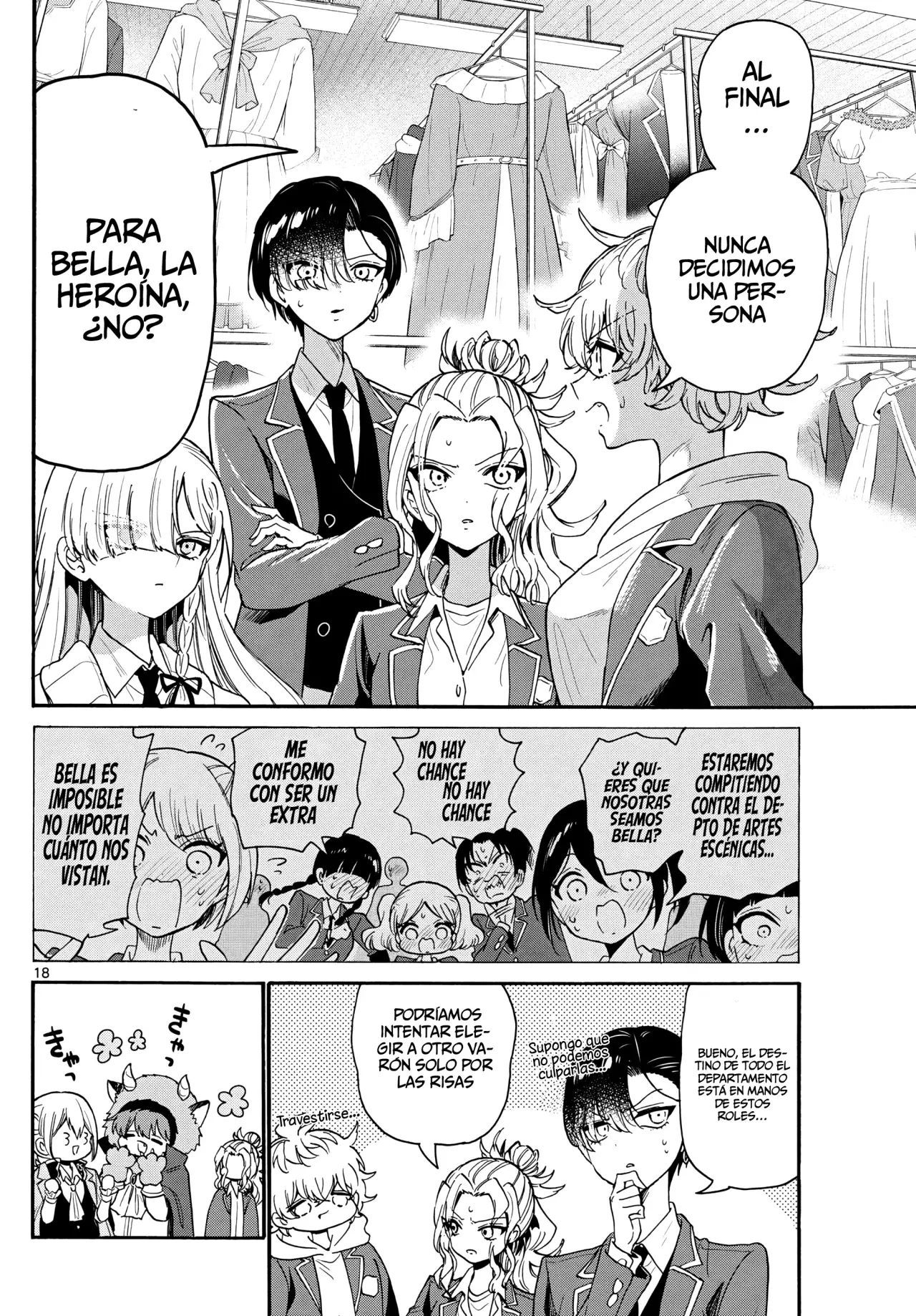 Mikadono Sanshimai wa Angai, Choroi Capitulo 163: Mal reparto página 21