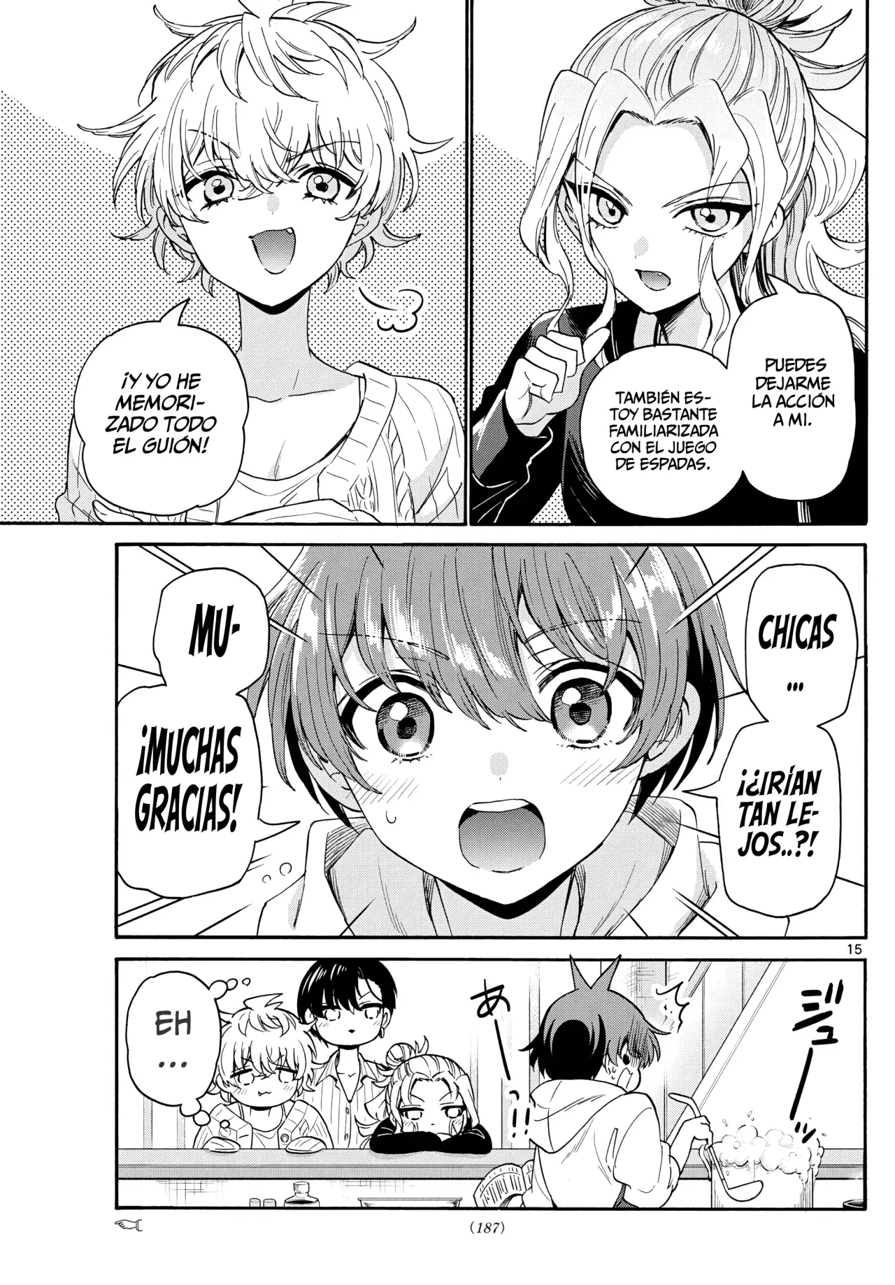 Mikadono Sanshimai wa Angai, Choroi Capitulo 165: El cuerpo antes que el corazón. página 18