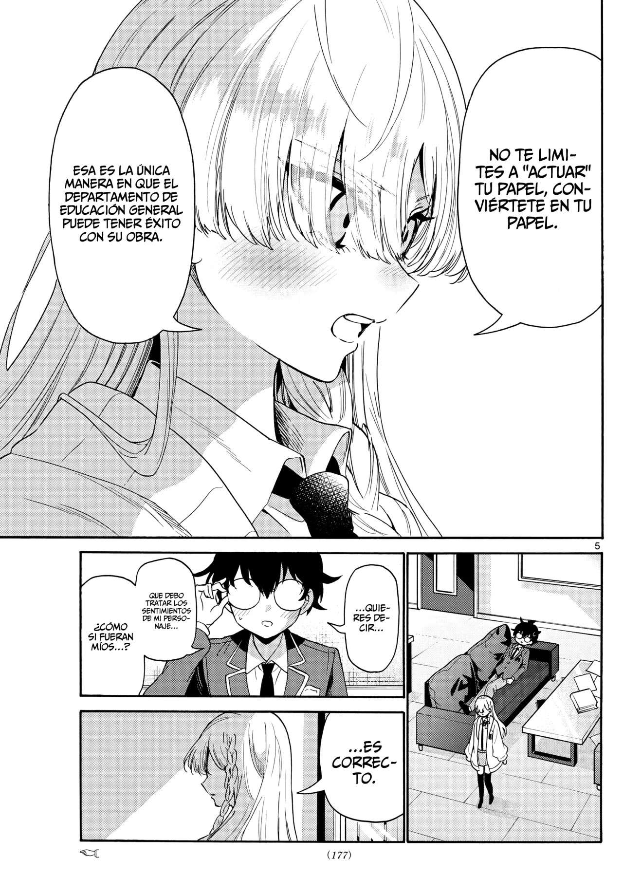 Mikadono Sanshimai wa Angai, Choroi Capitulo 165 página 9