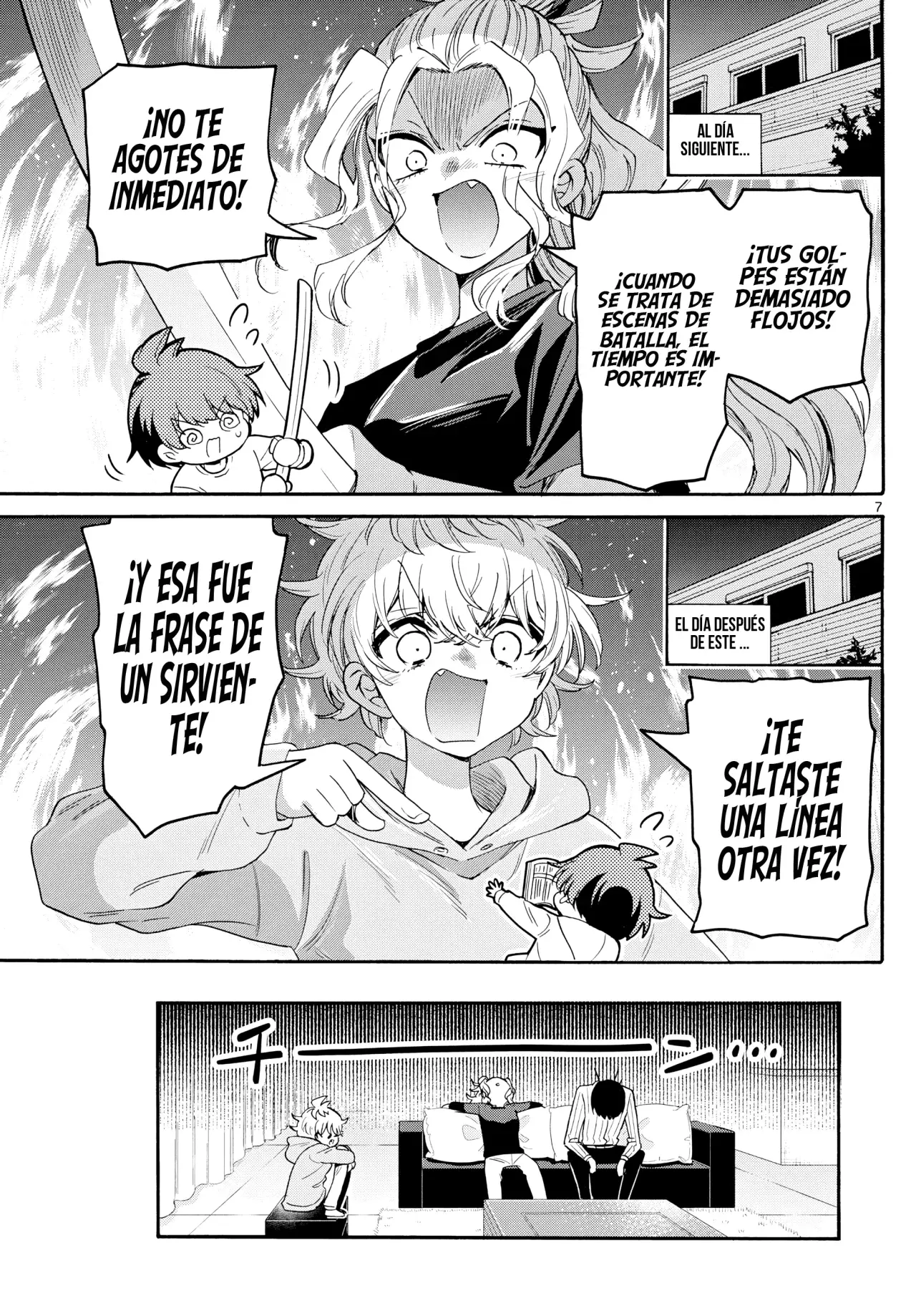 Mikadono Sanshimai wa Angai, Choroi Capitulo 166: El entrenamiento especial de un fracaso. página 10