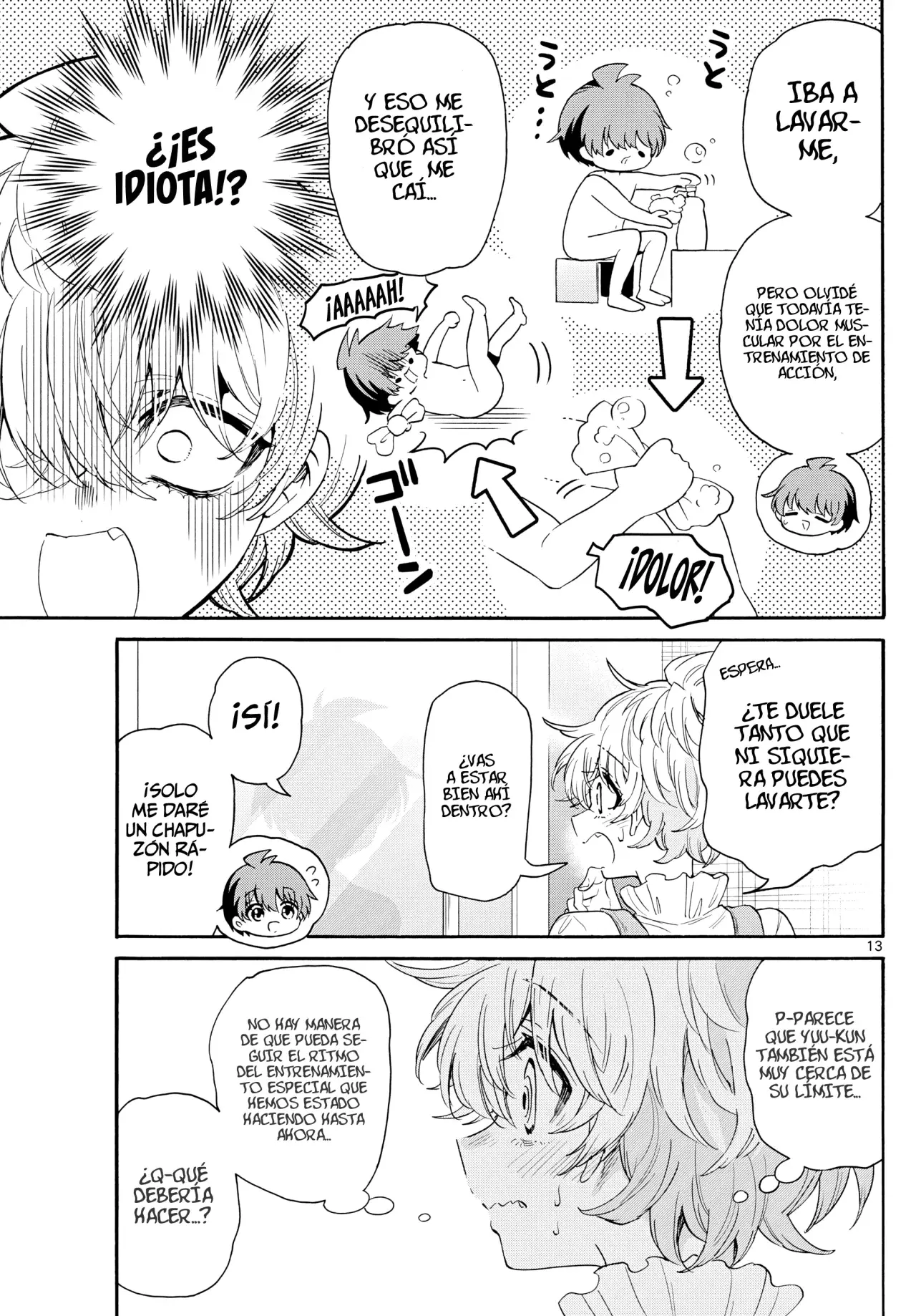 Mikadono Sanshimai wa Angai, Choroi Capitulo 166: El entrenamiento especial de un fracaso. página 16