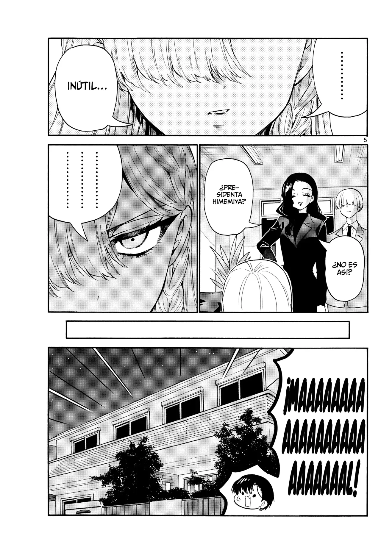 Mikadono Sanshimai wa Angai, Choroi Capitulo 166: El entrenamiento especial de un fracaso. página 8