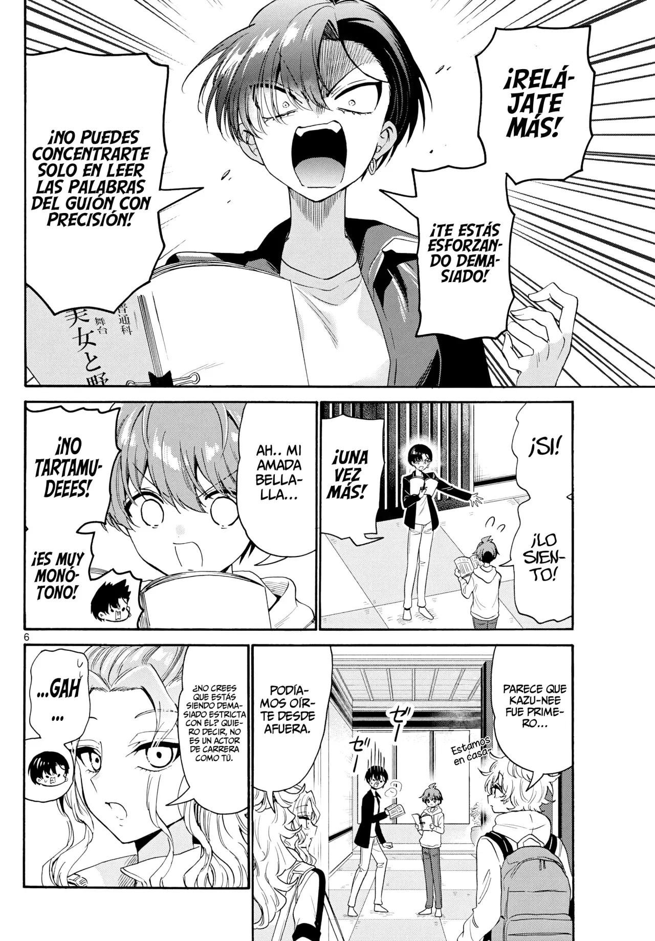 Mikadono Sanshimai wa Angai, Choroi Capitulo 166: El entrenamiento especial de un fracaso. página 9