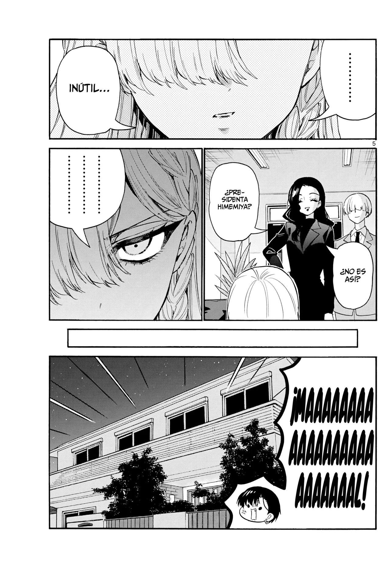 Mikadono Sanshimai wa Angai, Choroi Capitulo 166 página 9