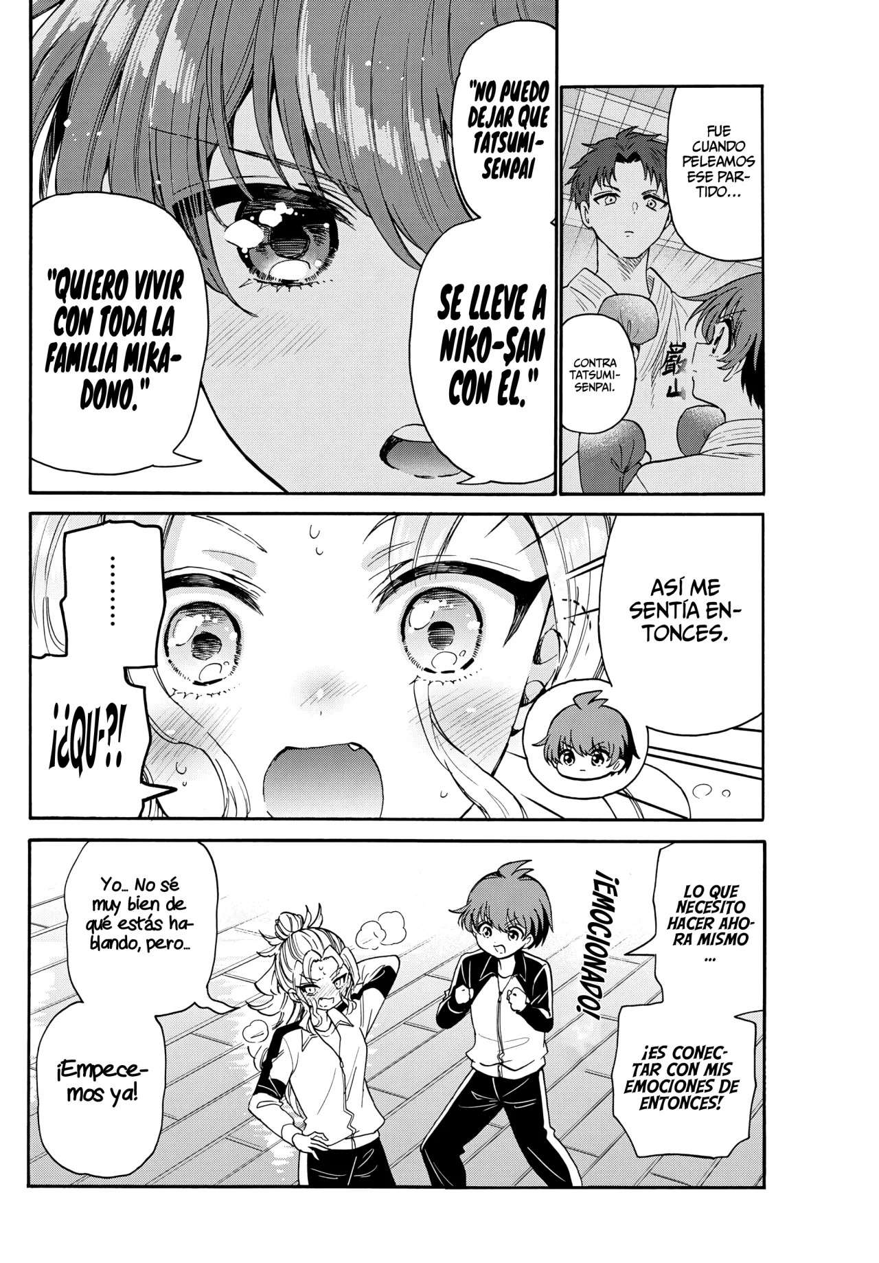 Mikadono Sanshimai wa Angai, Choroi Capitulo 168 página 8