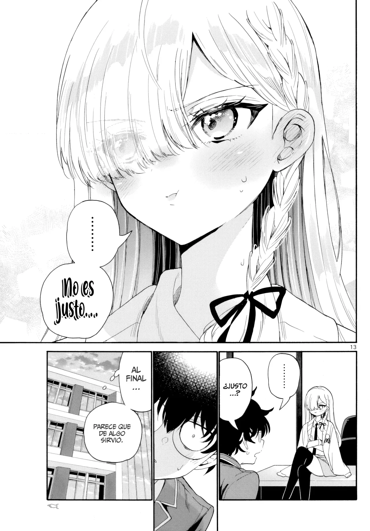 Mikadono Sanshimai wa Angai, Choroi Capitulo 169: No es justo página 16
