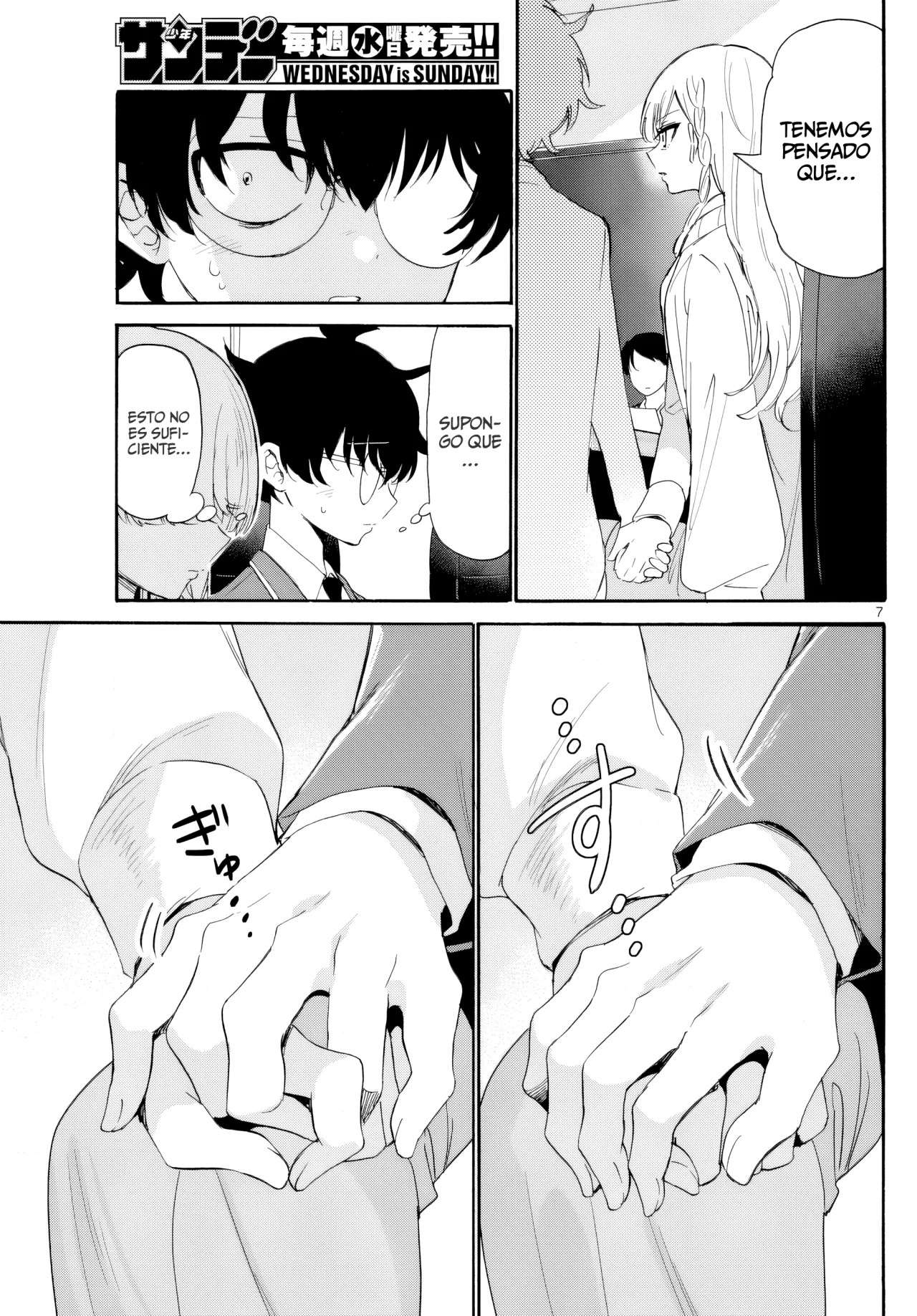 Mikadono Sanshimai wa Angai, Choroi Capitulo 169 página 11
