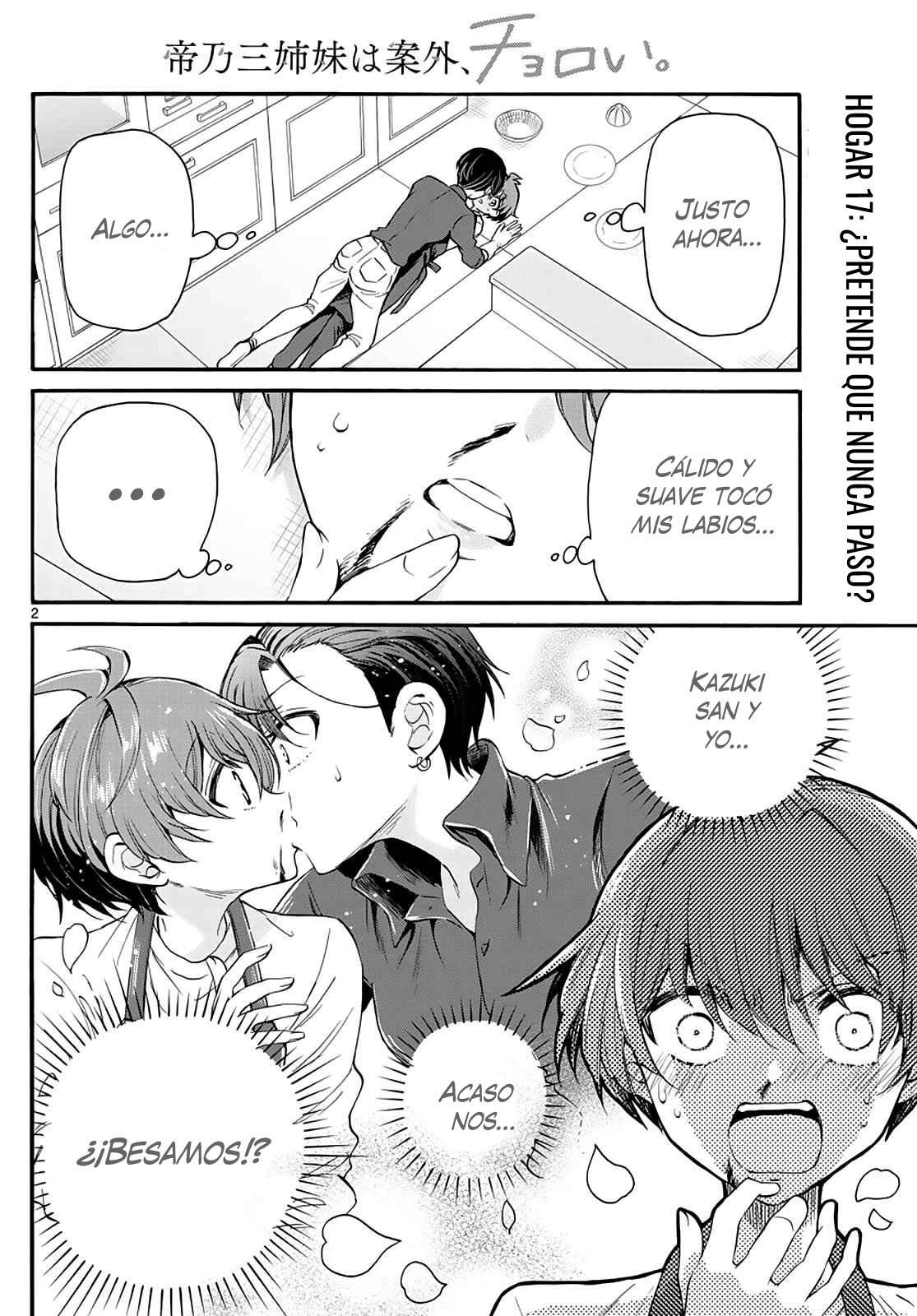 Mikadono Sanshimai wa Angai, Choroi Capitulo 17 página 4