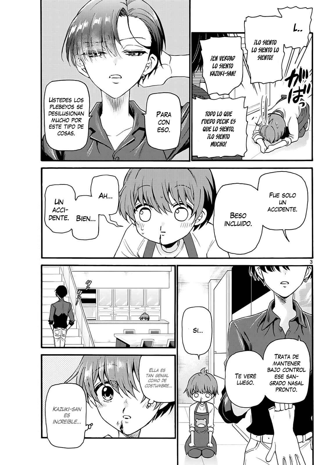 Mikadono Sanshimai wa Angai, Choroi Capitulo 17 página 5