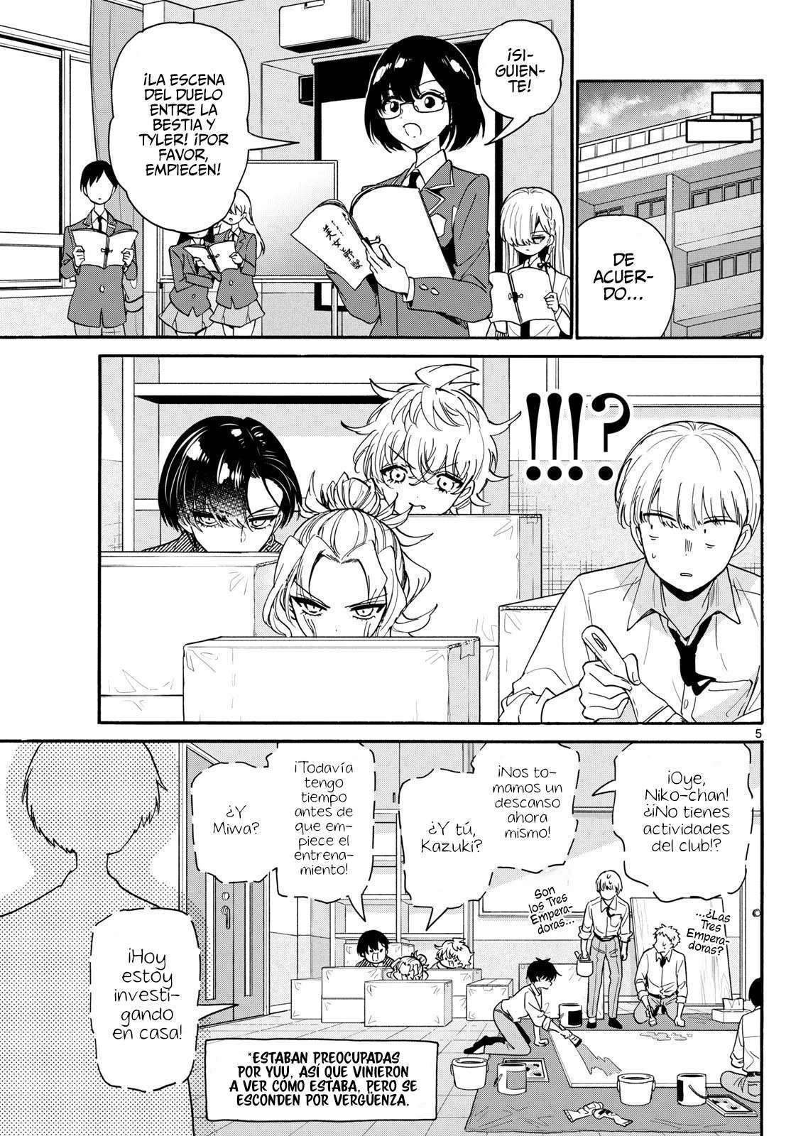 Mikadono Sanshimai wa Angai, Choroi Capitulo 171 página 8