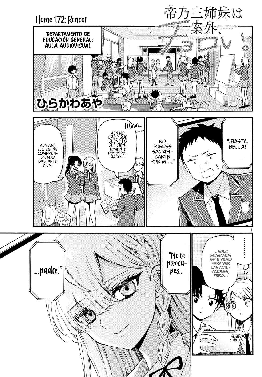 Mikadono Sanshimai wa Angai, Choroi Capitulo 172 página 4
