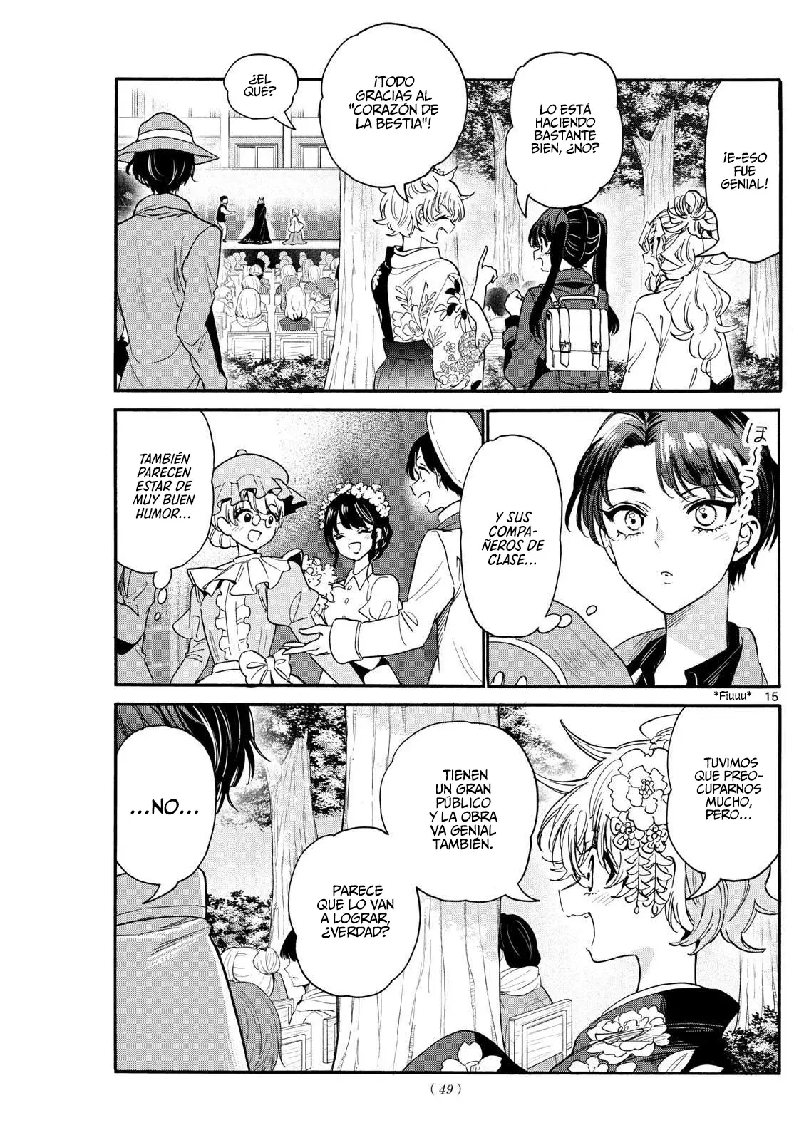 Mikadono Sanshimai wa Angai, Choroi Capitulo 174: Las armas de un fracasado página 17