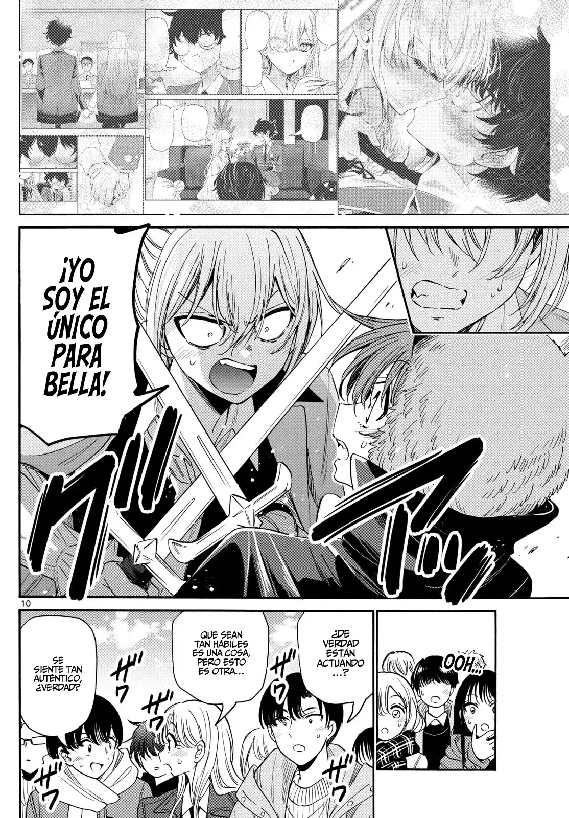 Mikadono Sanshimai wa Angai, Choroi Capitulo 175: Apoyo y crecimiento página 12