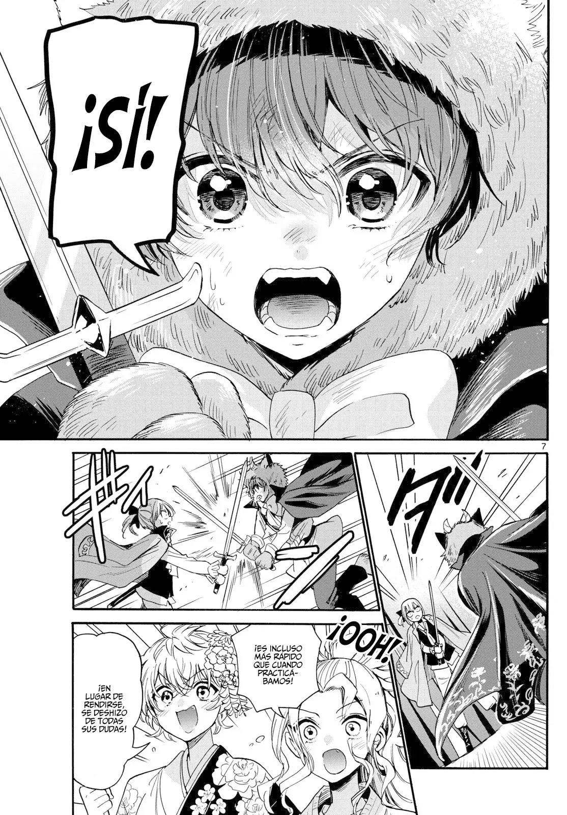 Mikadono Sanshimai wa Angai, Choroi Capitulo 175: Apoyo y crecimiento página 9