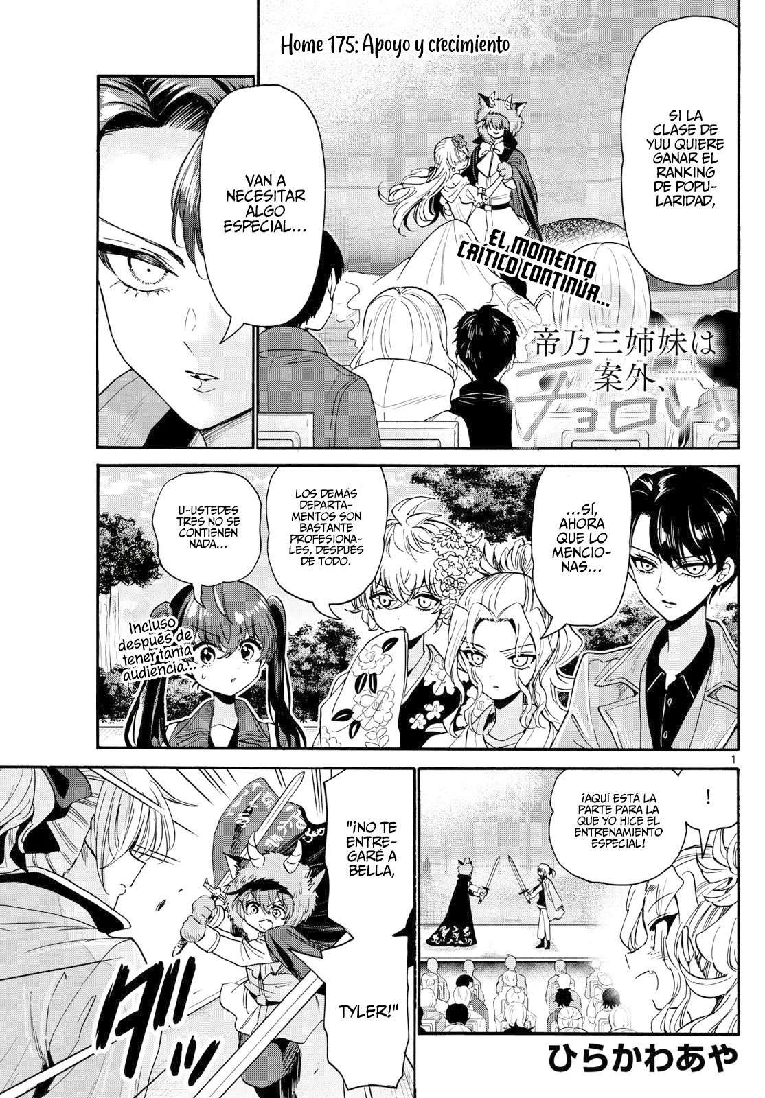 Mikadono Sanshimai wa Angai, Choroi Capitulo 175 página 4
