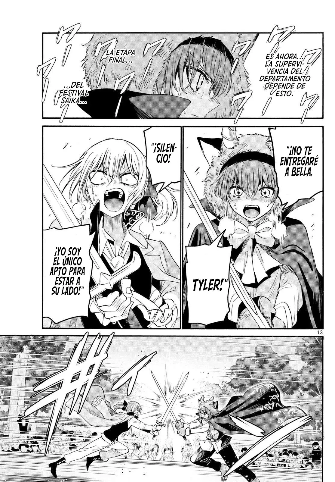 Mikadono Sanshimai wa Angai, Choroi Capitulo 176: La función final página 14