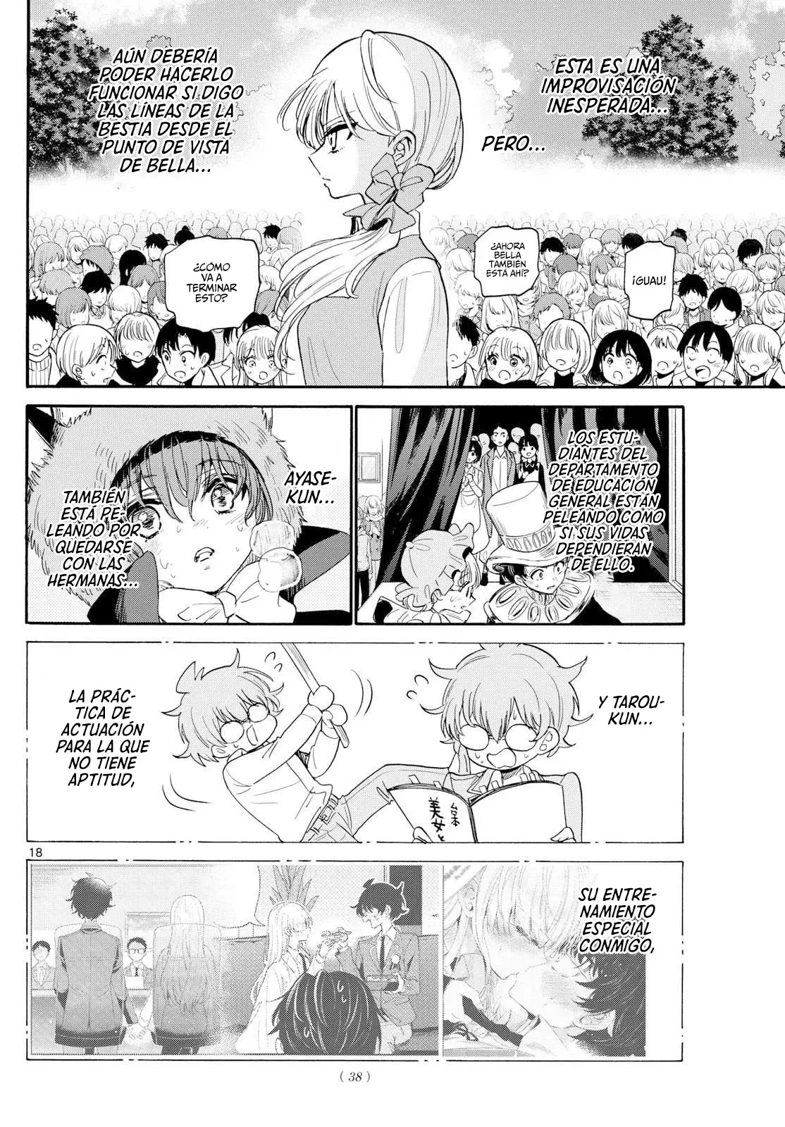Mikadono Sanshimai wa Angai, Choroi Capitulo 176: La función final página 19