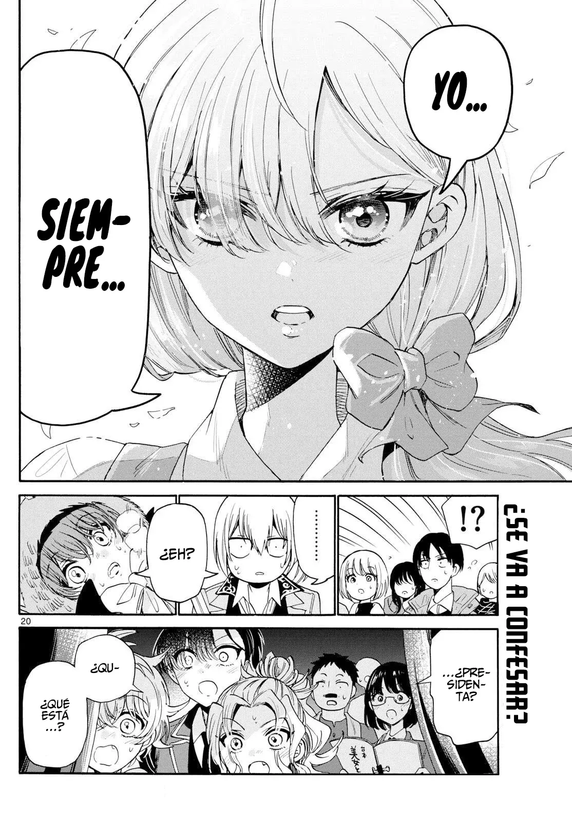Mikadono Sanshimai wa Angai, Choroi Capitulo 176: La función final página 21